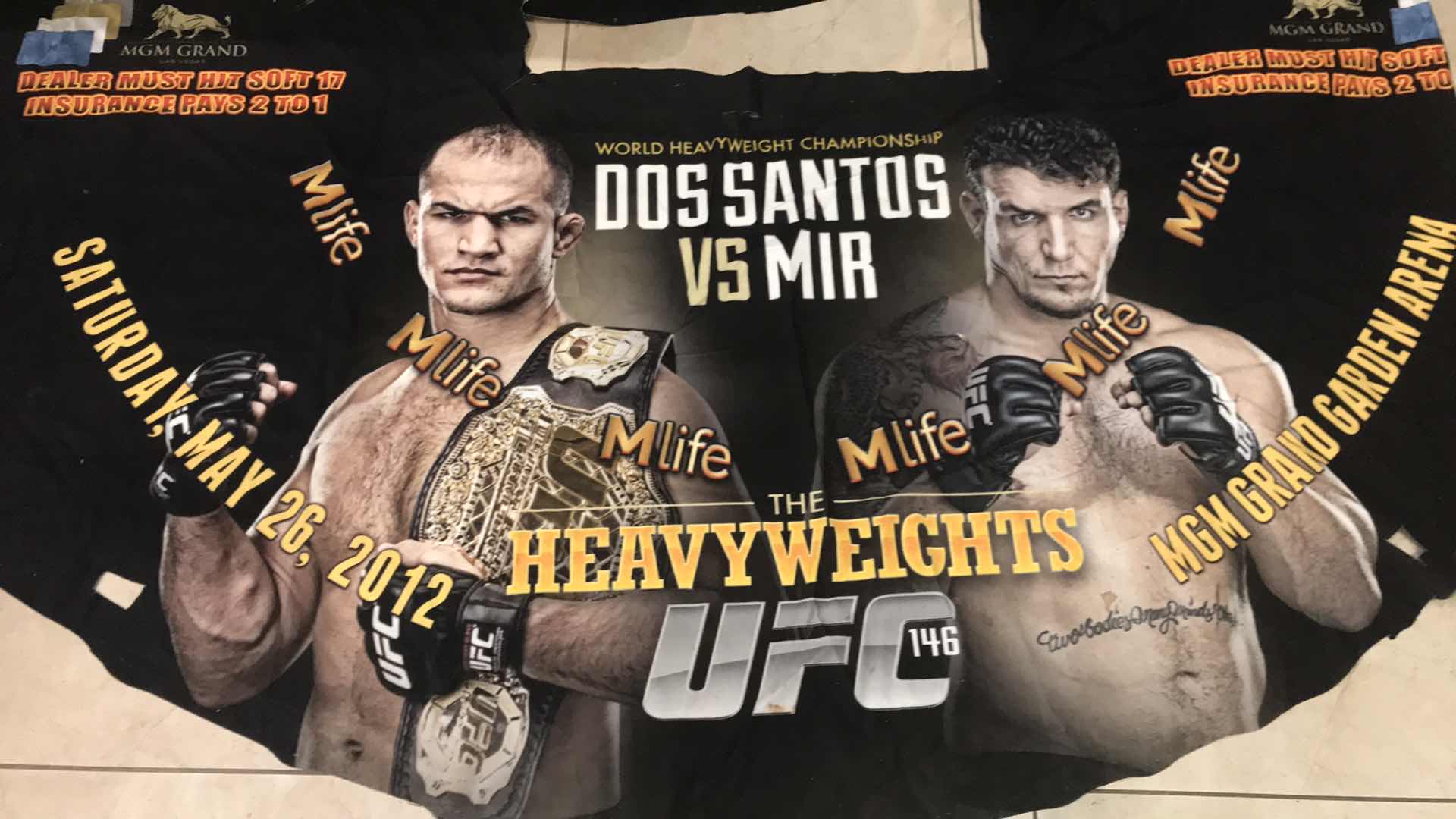 Photo 1 of MGM GRAND UFC DEALER FELTS