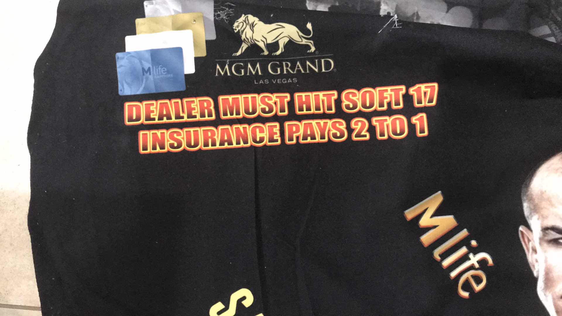 Photo 1 of MGM GRAND UFC TABLE FELTS