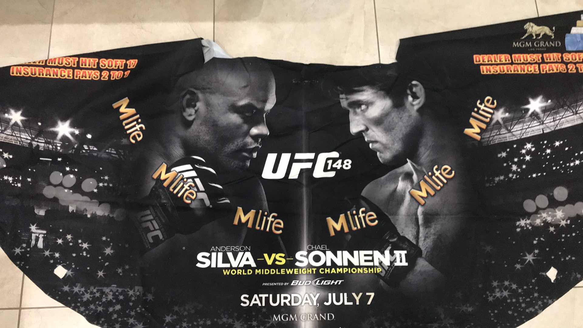 Photo 1 of MGM GRAND UFC TABLE FELTS