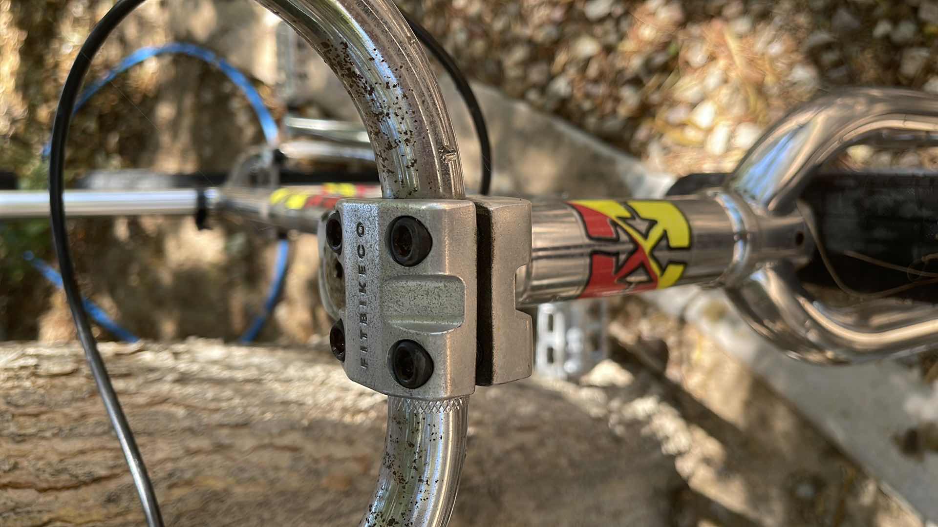 Photo 1 of BMX FIT BIKE CO FACTORY TWENTY TWO W/ S&M SEAT AND POST 
* SOME SUFACE RUST JUST COSMETIC