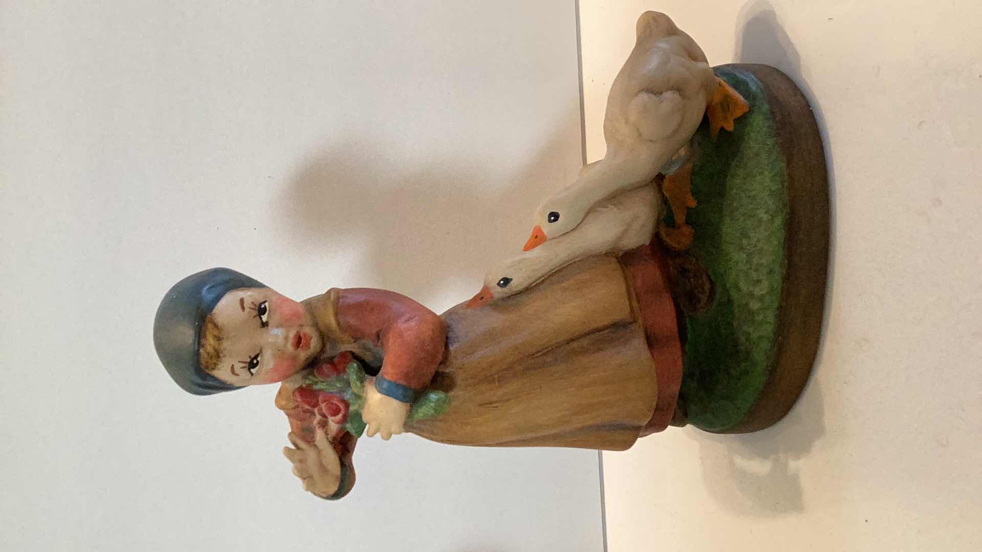 Photo 1 of VINTAGE CERAMIC HUMMEL INSPIRED  BOY & GIRL 12”