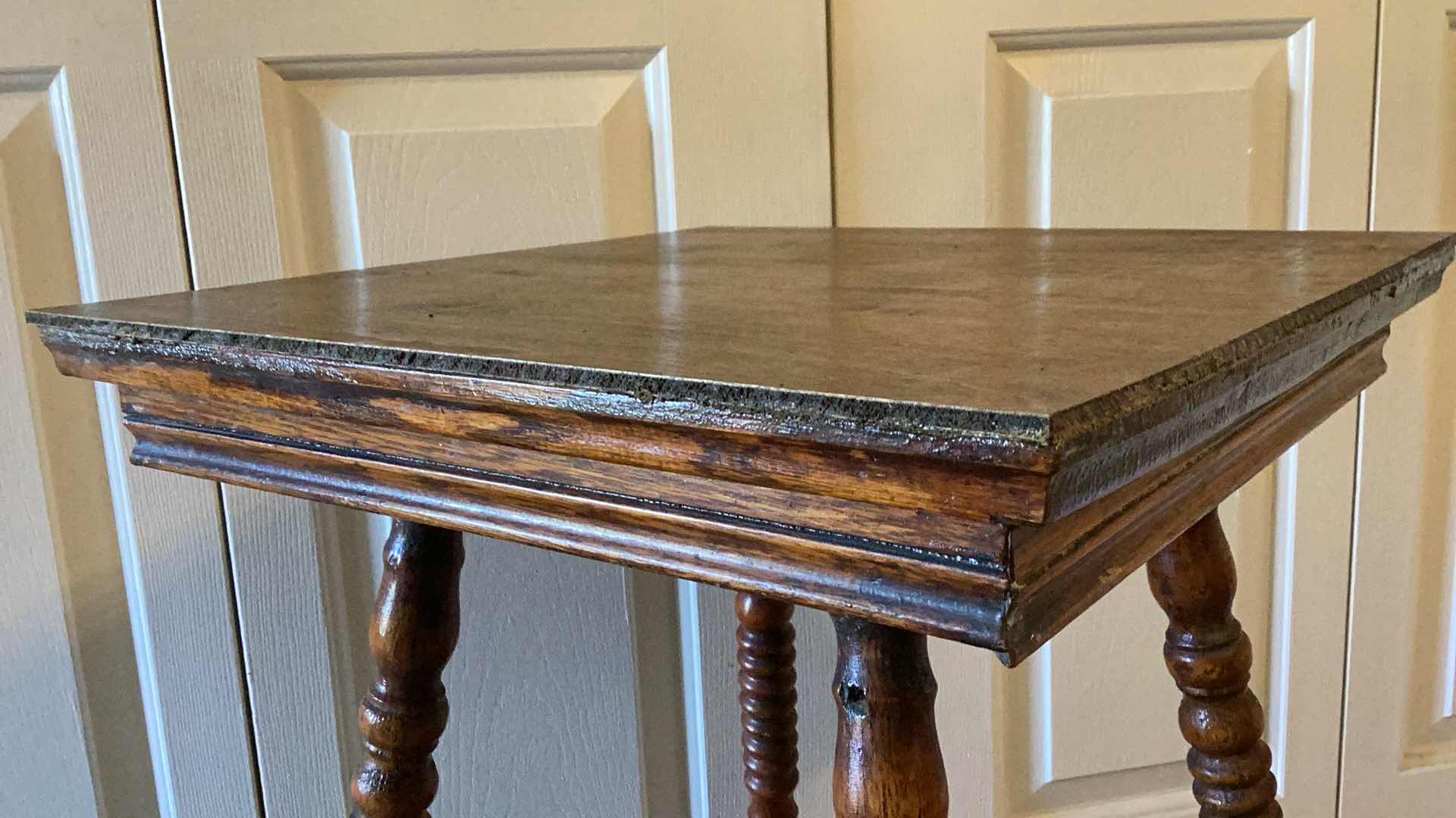 Photo 1 of ANTIQUE FERN STAND 16” x 16” x28.5