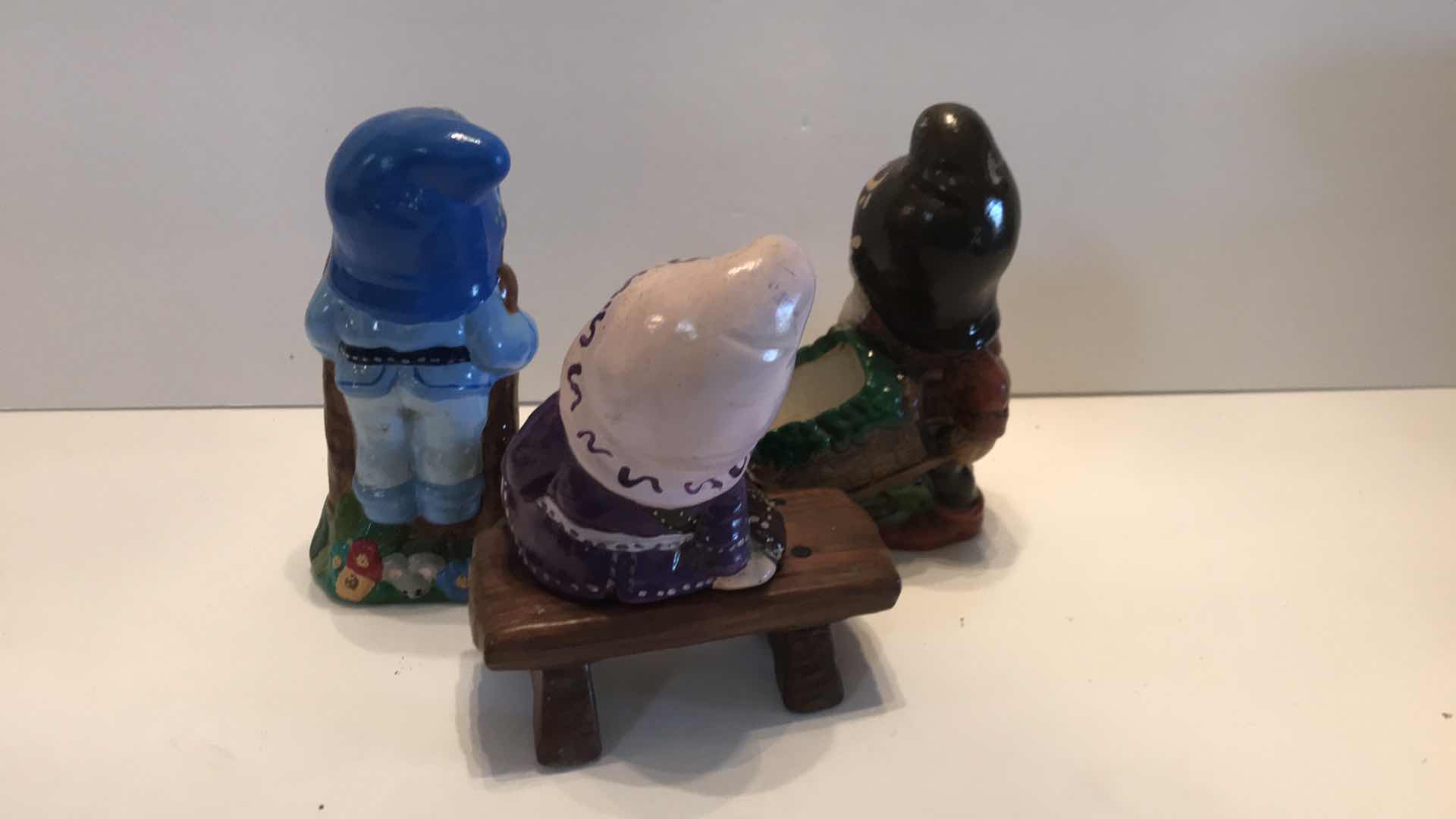 Photo 1 of VINTAGE MINIATURE GNOME GARDEN DECOR