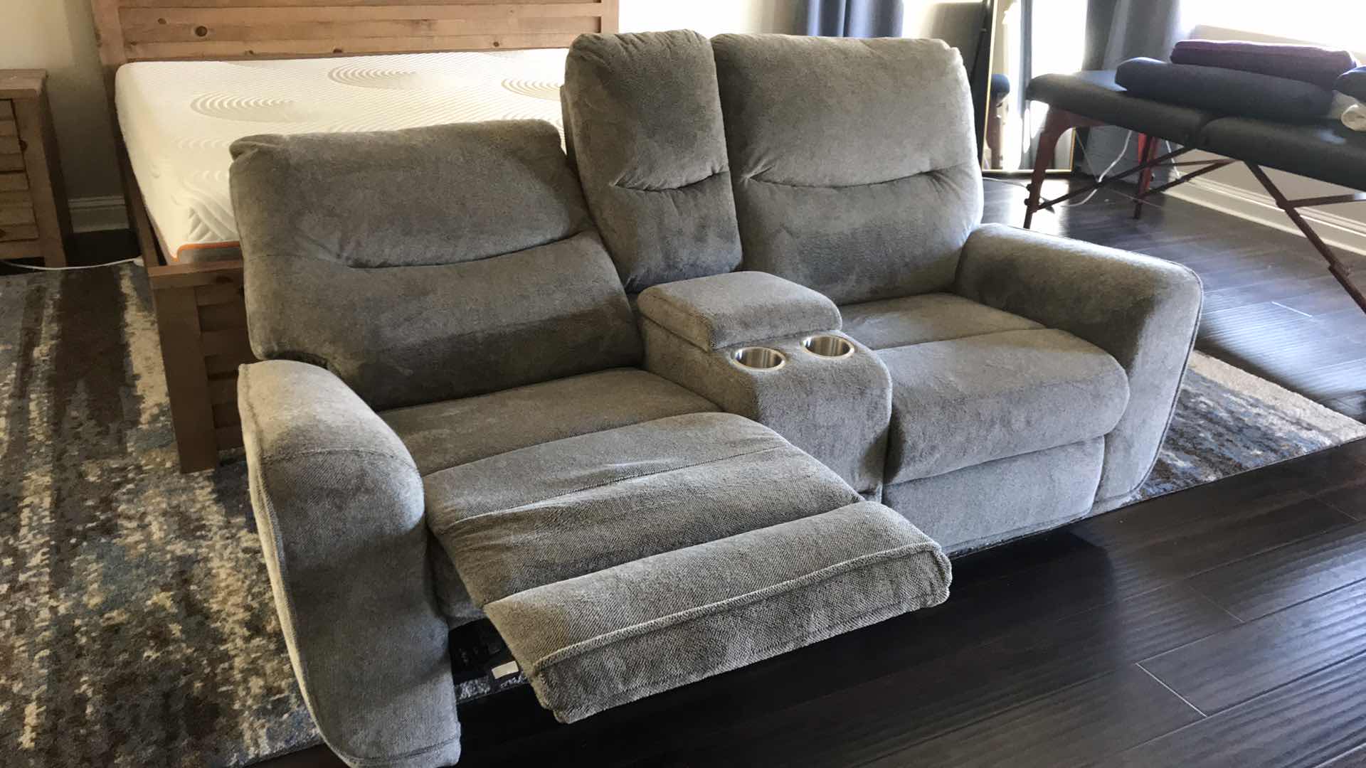 Photo 1 of MOUTTRIE DUAL POWER RECLINING LOVESEAT WITH CONSOLE