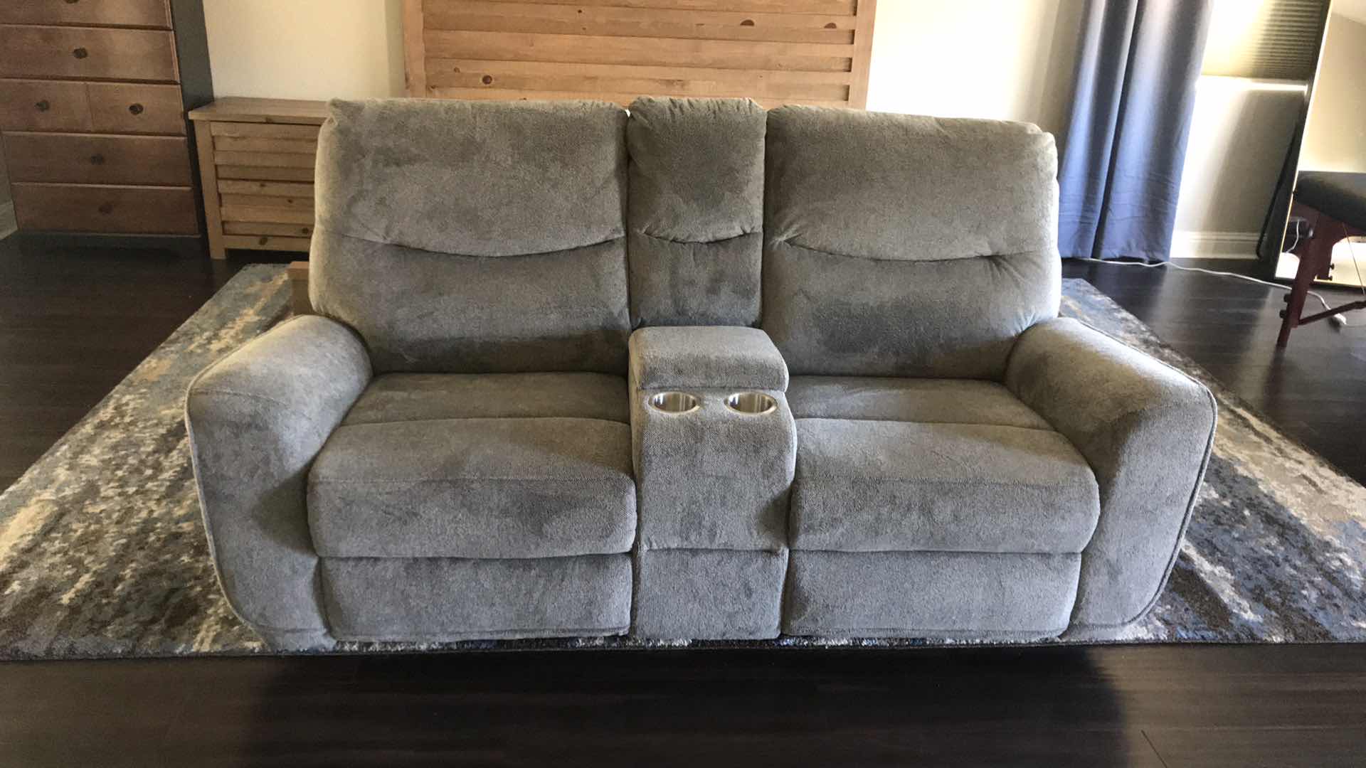 Photo 1 of MOUTTRIE DUAL POWER RECLINING LOVESEAT WITH CONSOLE