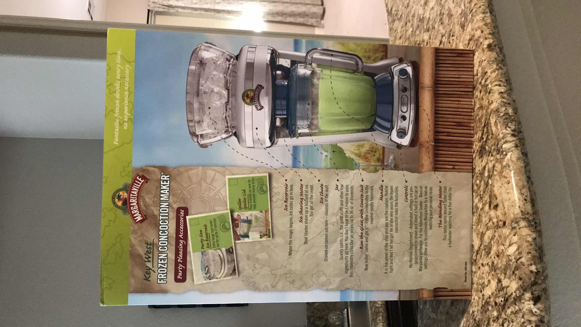 Photo 1 of MARGARITAVILLE KEY WEST FROZEN CONCOCTION MAKER WITH EASY POUR JAR W/ BOX 
