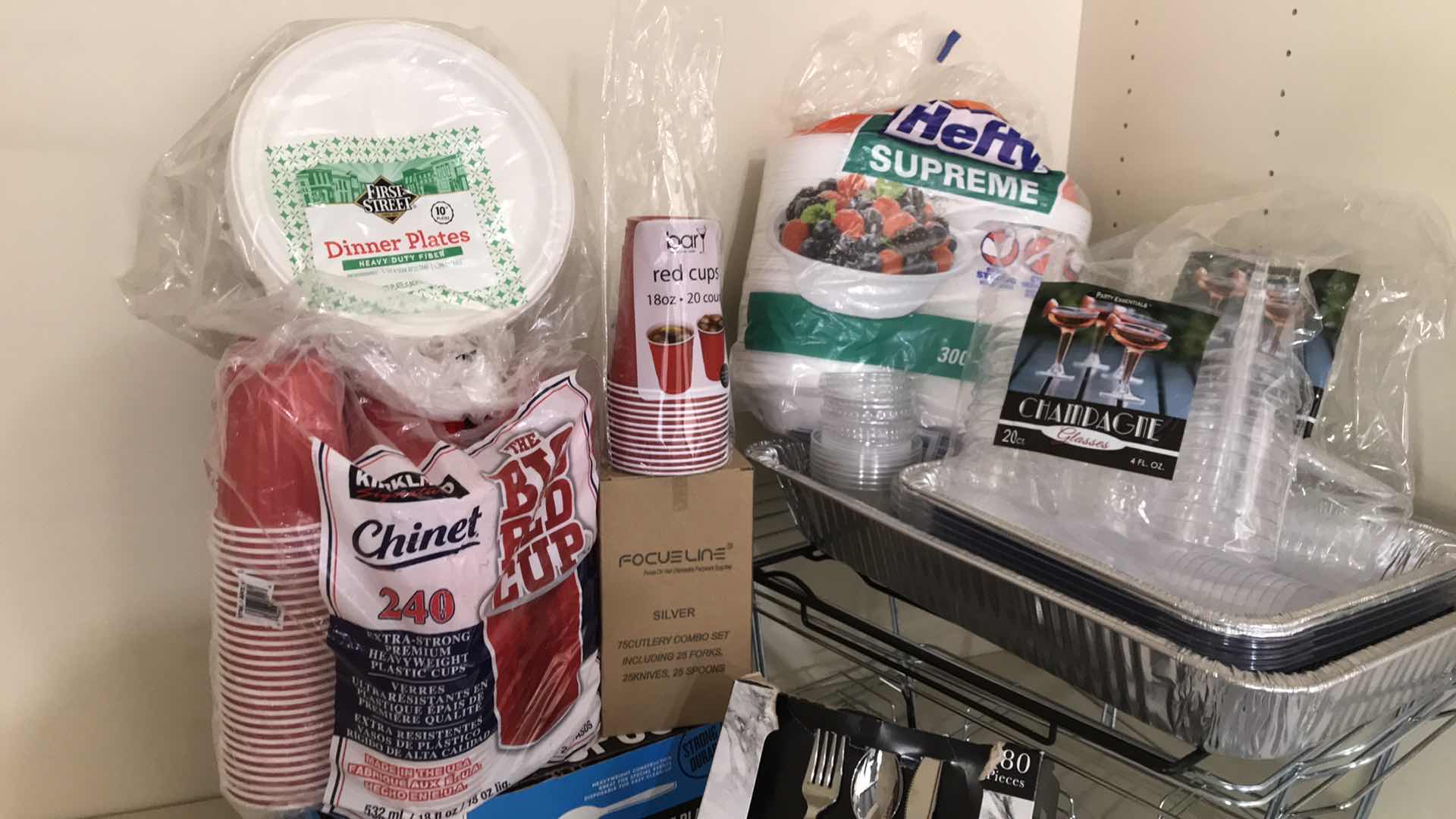 Photo 1 of DISPOSABLE PAPER /PARTY PLATES CUPS AND MORE 