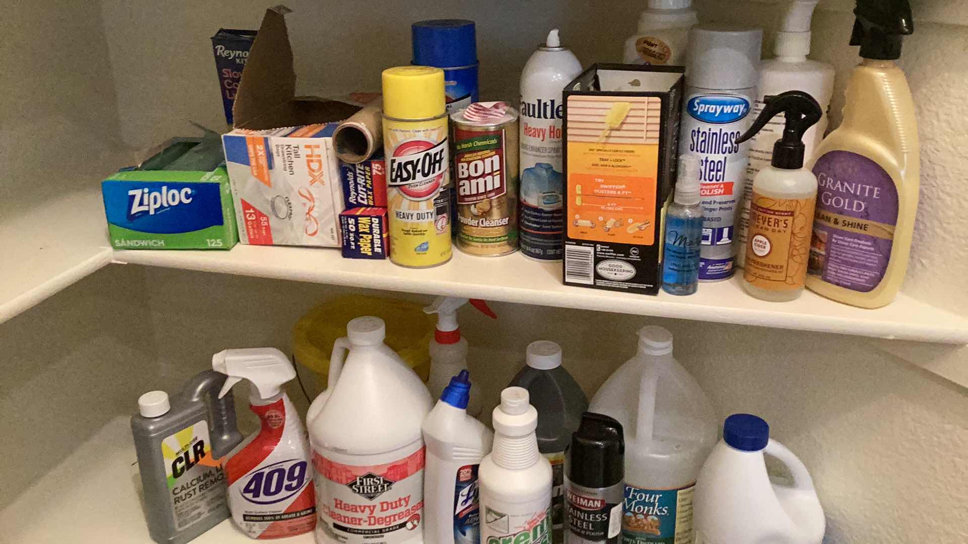 Photo 1 of CLEANING SUPPLIES