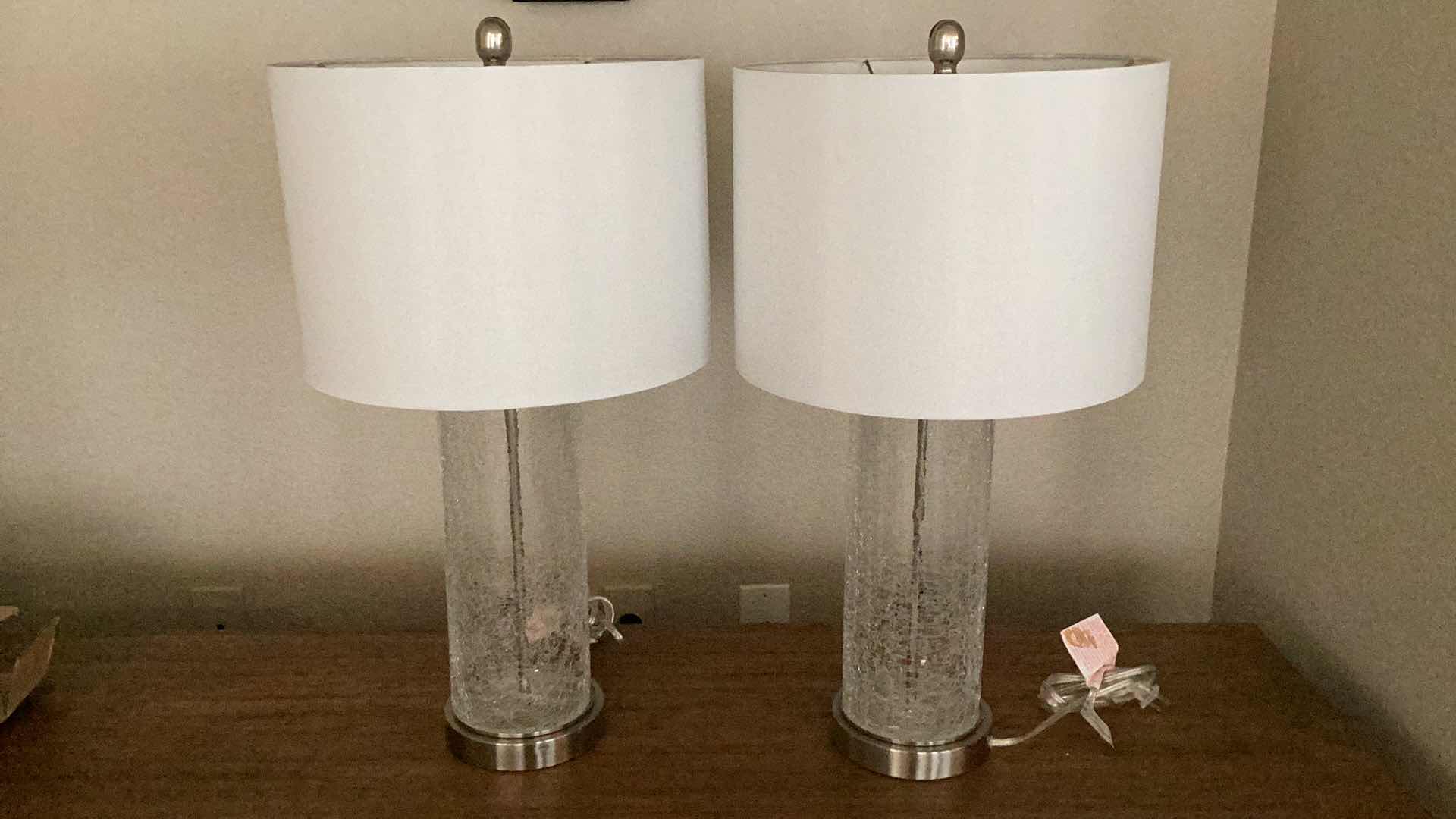 Photo 1 of MY SWANKY HOME CRACKEL LAMPS