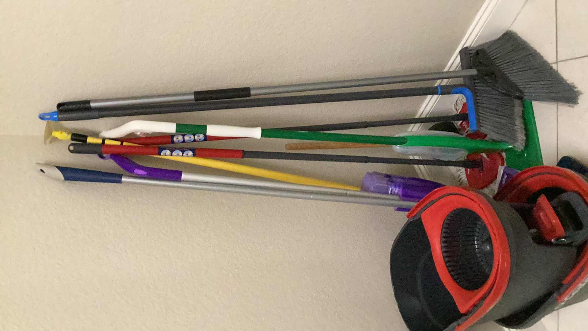 Photo 1 of HOME ESSENTIALS, MOPS W/ BUCKETS , BROOMS & MORE 