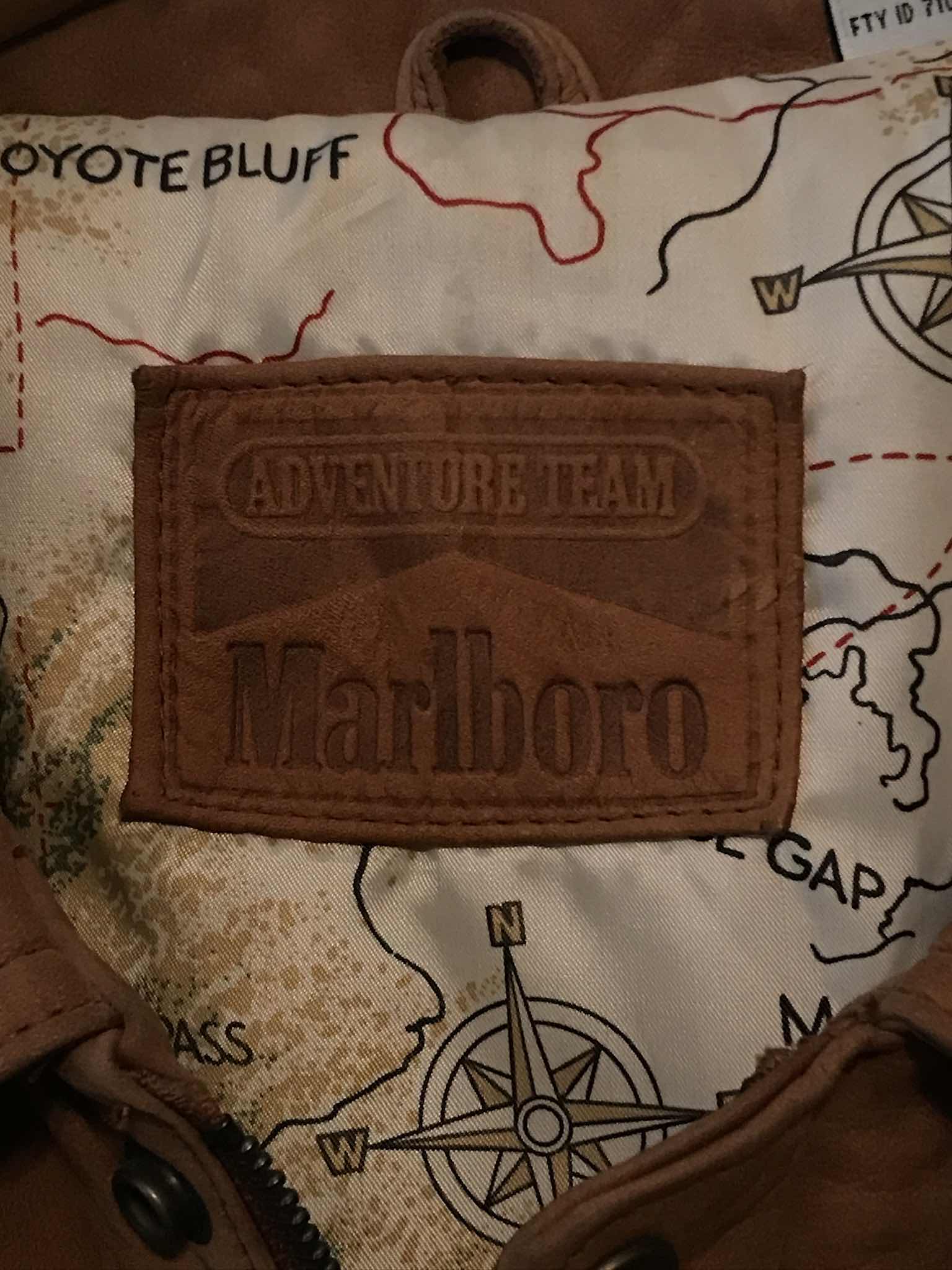 Photo 1 of MARLBORO ADVENTURE TEAM LEATHER JACKET SIZE L