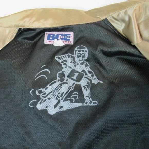 Photo 1 of VINTAGE BCE SPORT BC ETHIC MOTORCYCLE JACKET SIZE L