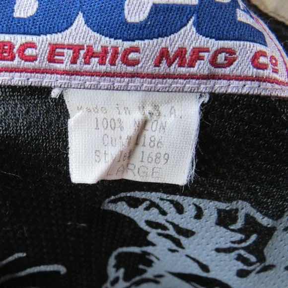 Photo 1 of VINTAGE BCE SPORT BC ETHIC MOTORCYCLE JACKET SIZE L