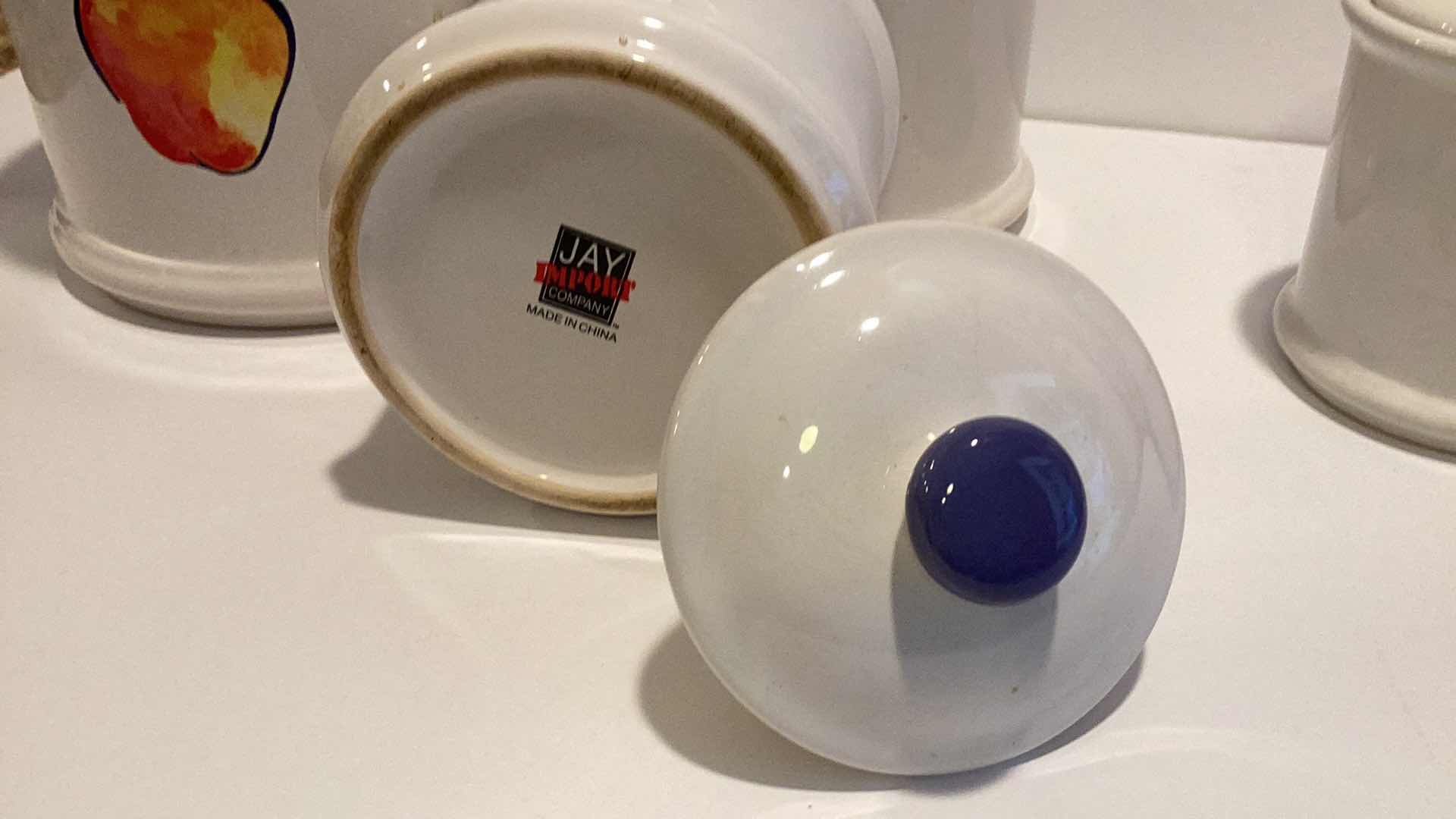 Photo 1 of VINTAGE JAY IMPORT COMPANY CANISTER SET