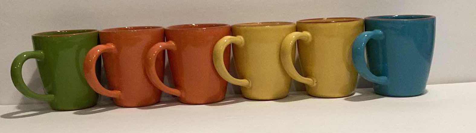 Photo 1 of SOLEIL BY OVERANDBACK TERRACOTTA MUG AND BOWL SETS SMALL CHIP SEE PHOTOS