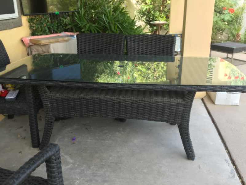 Photo 1 of SUNSET WEST OUTDOOR PADIO TABLE MORE OF THIS COLLECTION IN THE AUCTION