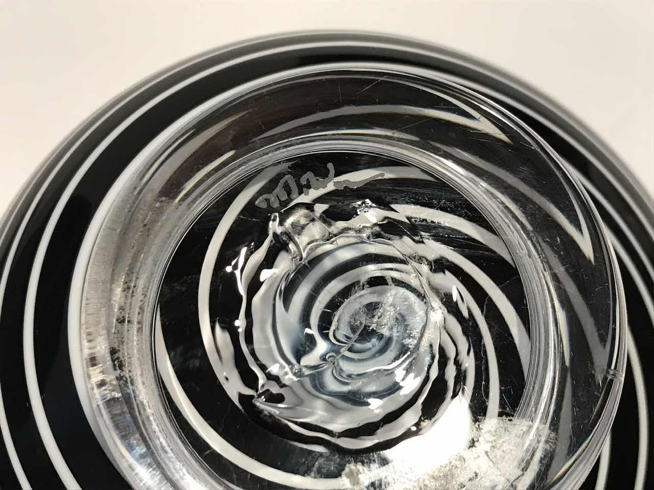 Photo 1 of HAND BLOWN SIGNED ART GLASS