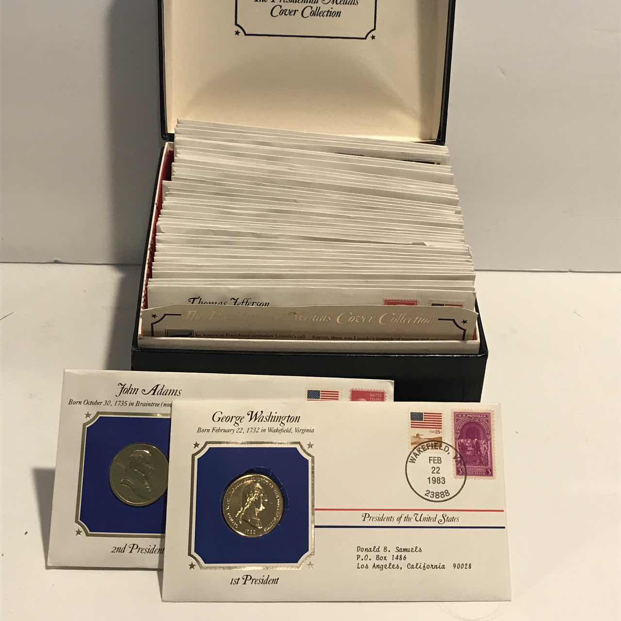 Photo 1 of THE PRESIDENTIAL MEDALS COVER COLLECTION