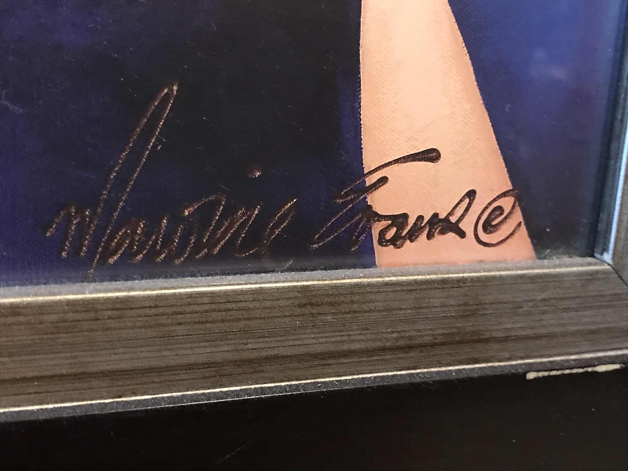 Photo 1 of MAURICE EVANS MO SAX FRAMED PRINT