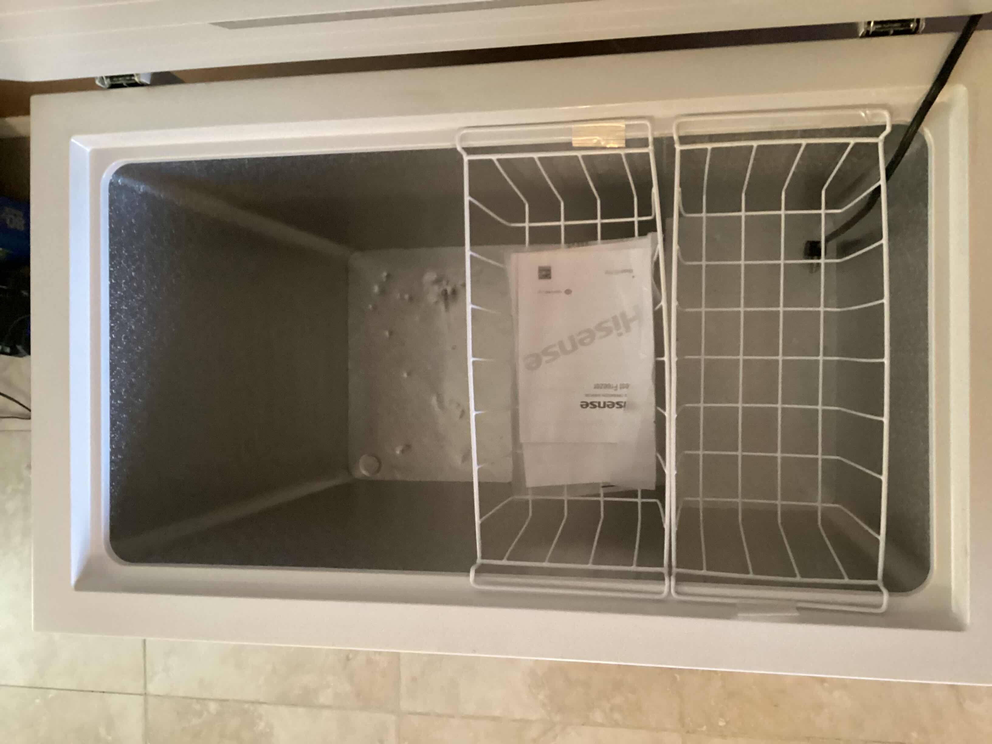 Photo 1 of HISENSE HOUSEHOLD FREEZER