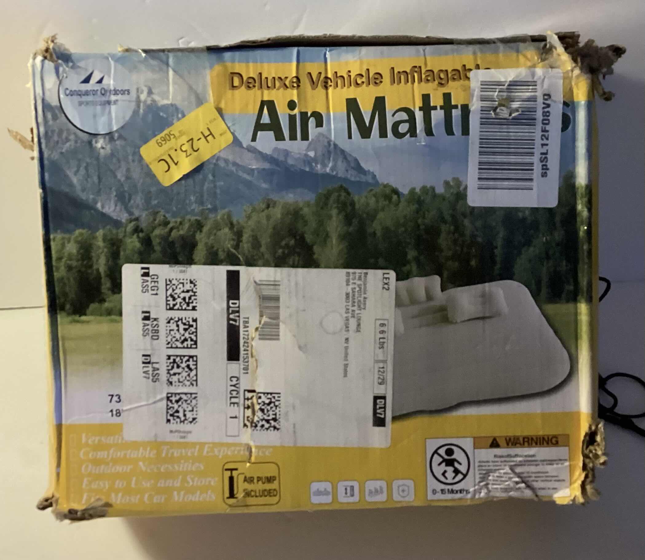 Photo 1 of DELUXE VEHICLE INFLATABLE AIR MATTRESS NIB