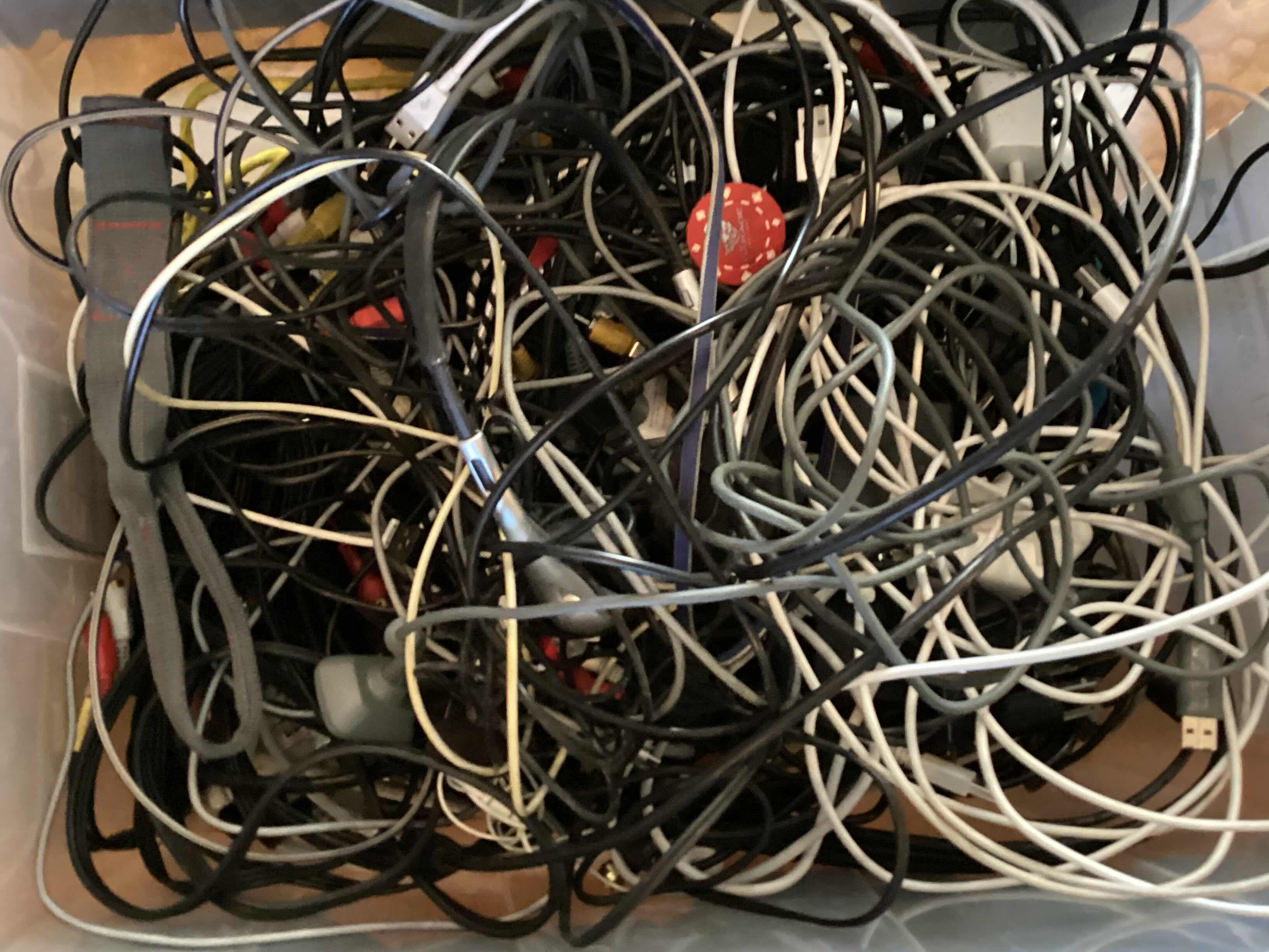 Photo 1 of LARGE COLLECTION OF MISCELLANEOUS CORDS