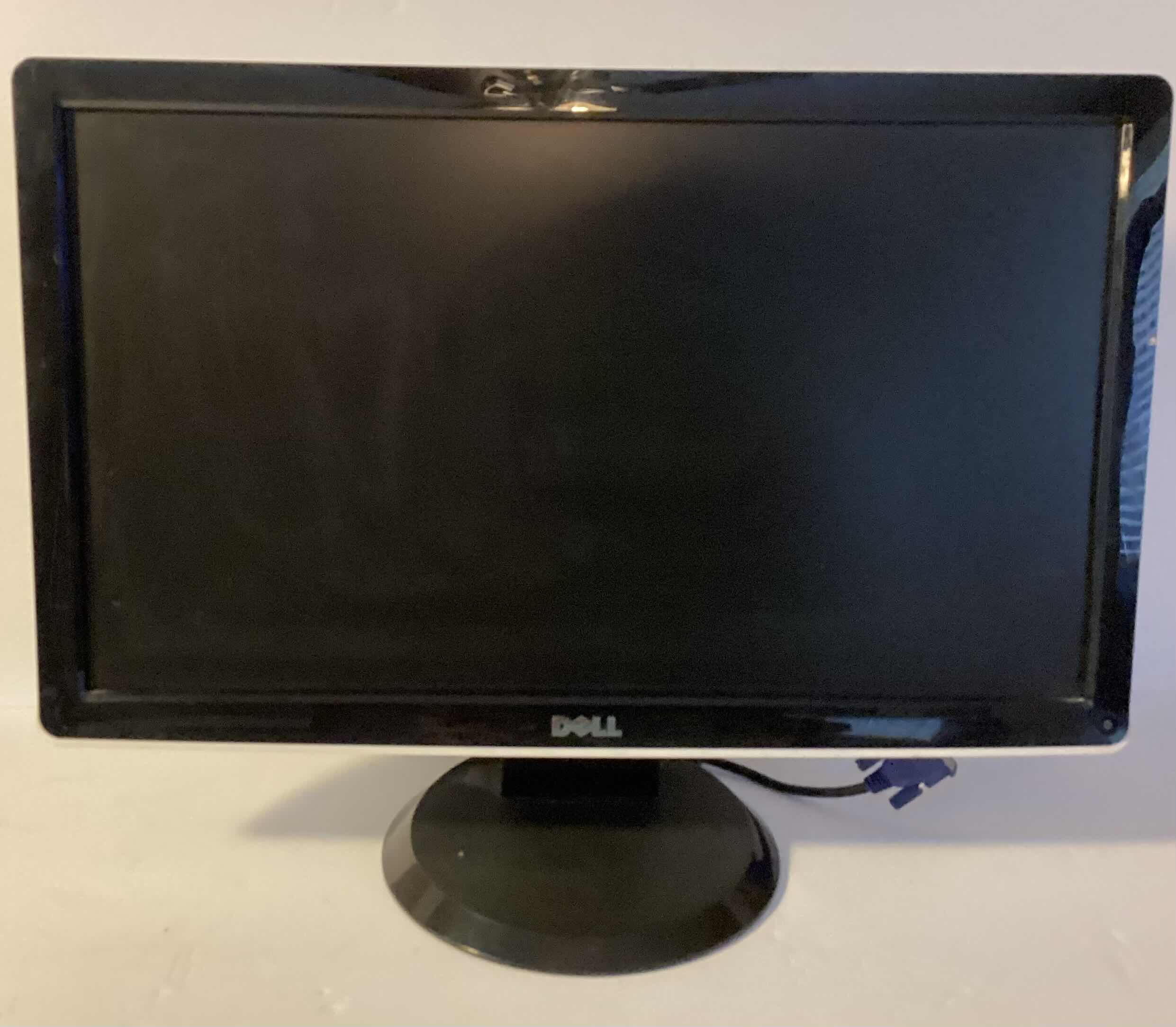Photo 1 of DELL 1600 x 900 RESOLUTION 20” WIDESCREEN LCD FLAT PANEL COMPUTER MONITOR