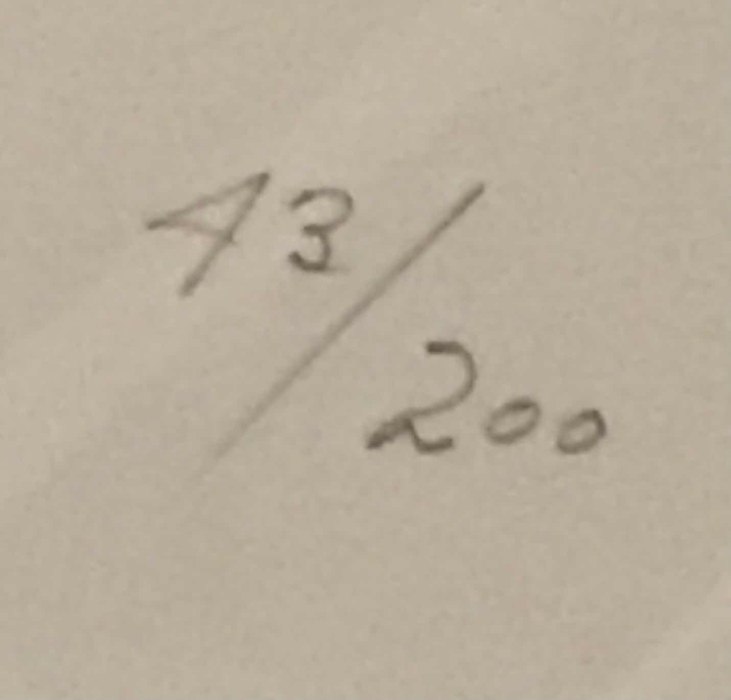 Photo 1 of VINTAGE SIGNED AND NUMBERED BY ARTIST FRAMED PICTURE OF HORSES