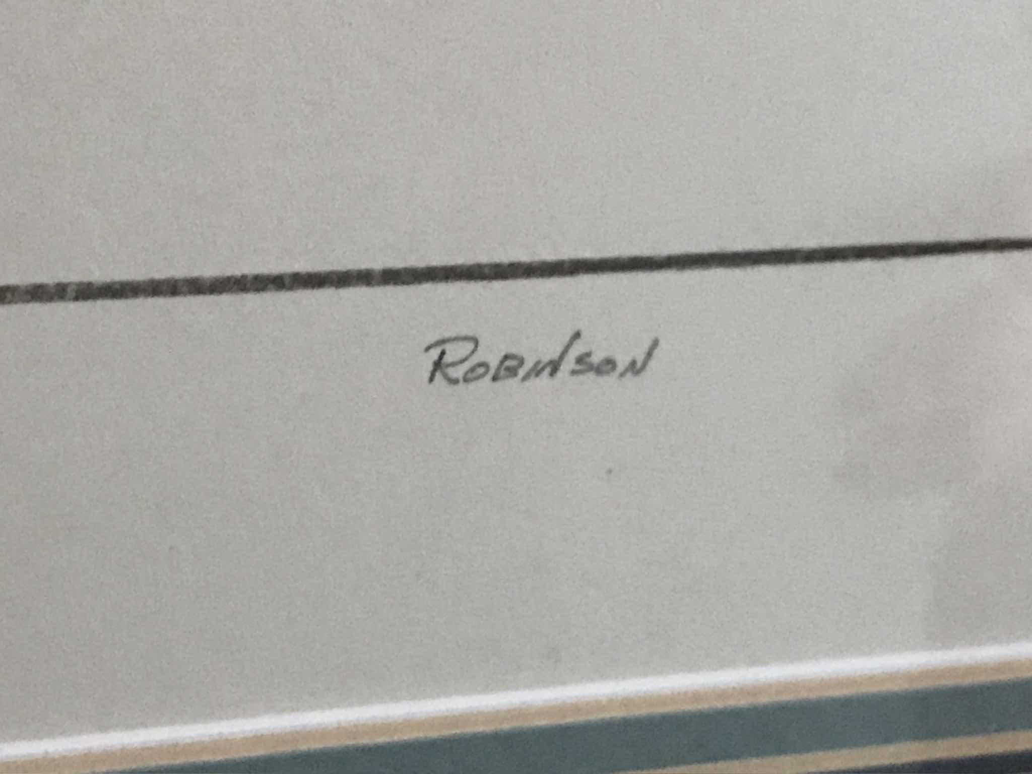 Photo 4 of VINTAGE SIGNED AND NUMBERED BY ARTIST FRAMED PICTURE OF HORSES