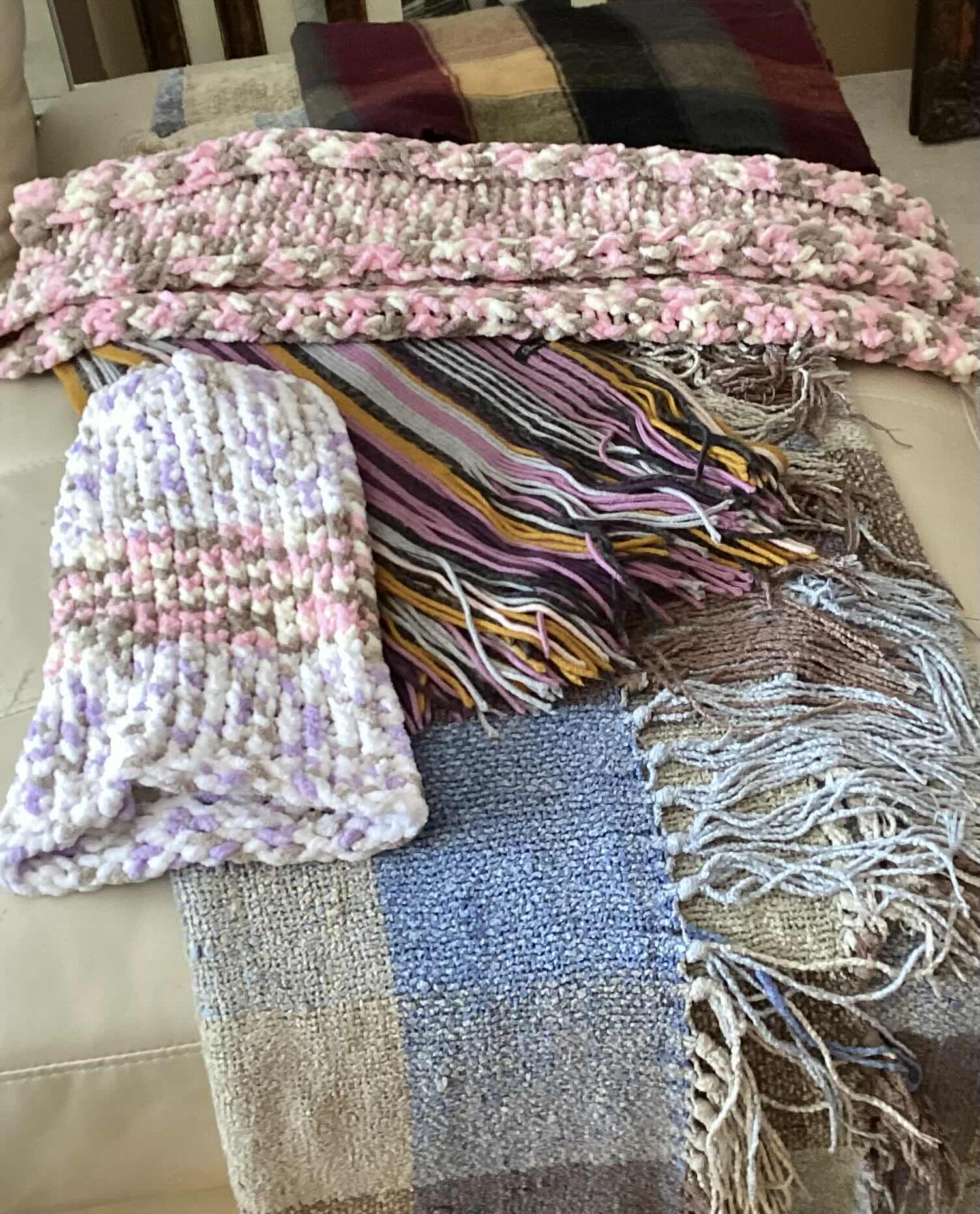 Photo 1 of COLLECTION OF SCARFS & HATS