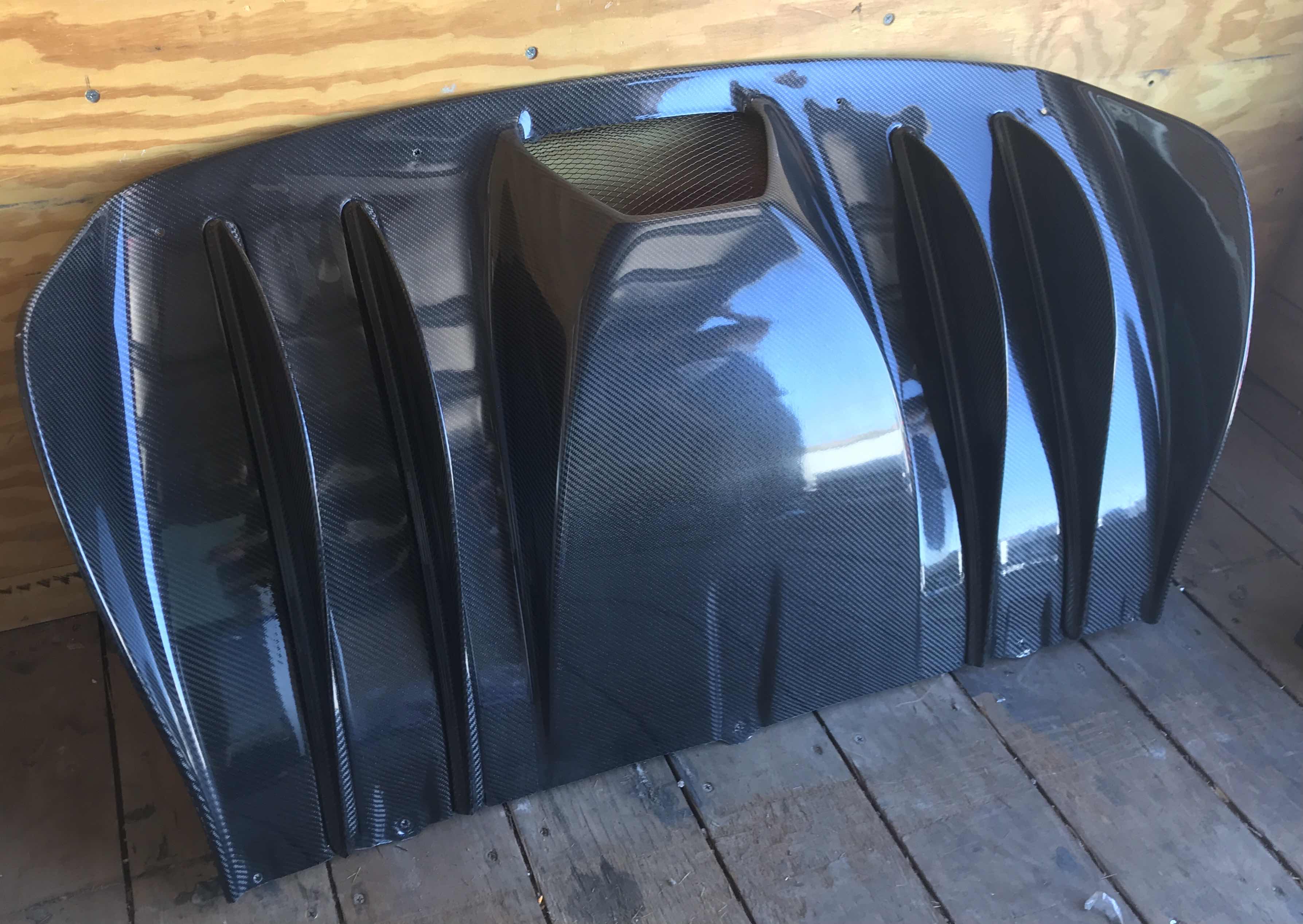 Photo 1 of FERRARI F430 CARBON FIBER REAR DIFFUSER