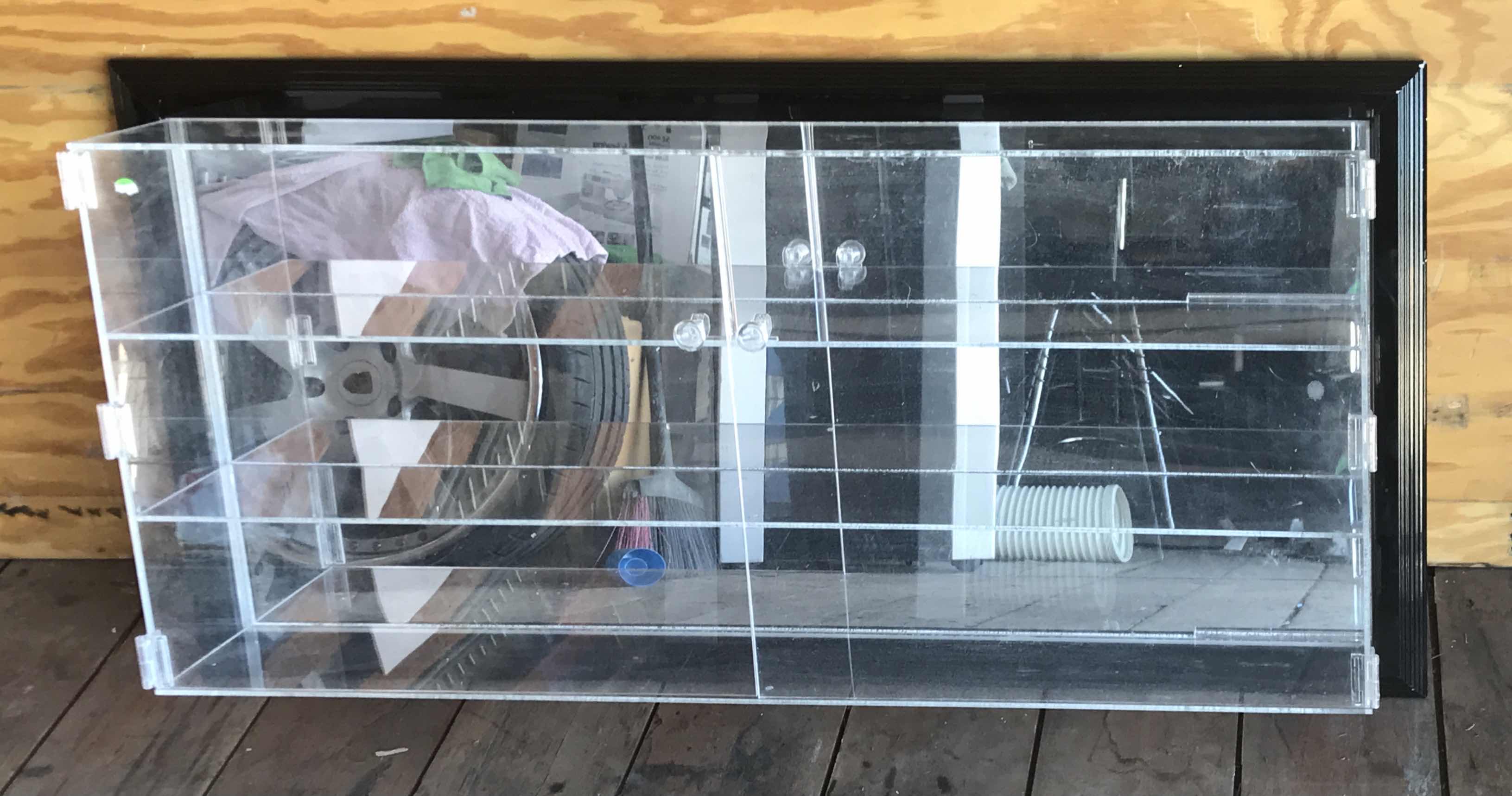 Photo 1 of FRAMED ACRYLIC DISPLAY CASE 44”x7”x23”