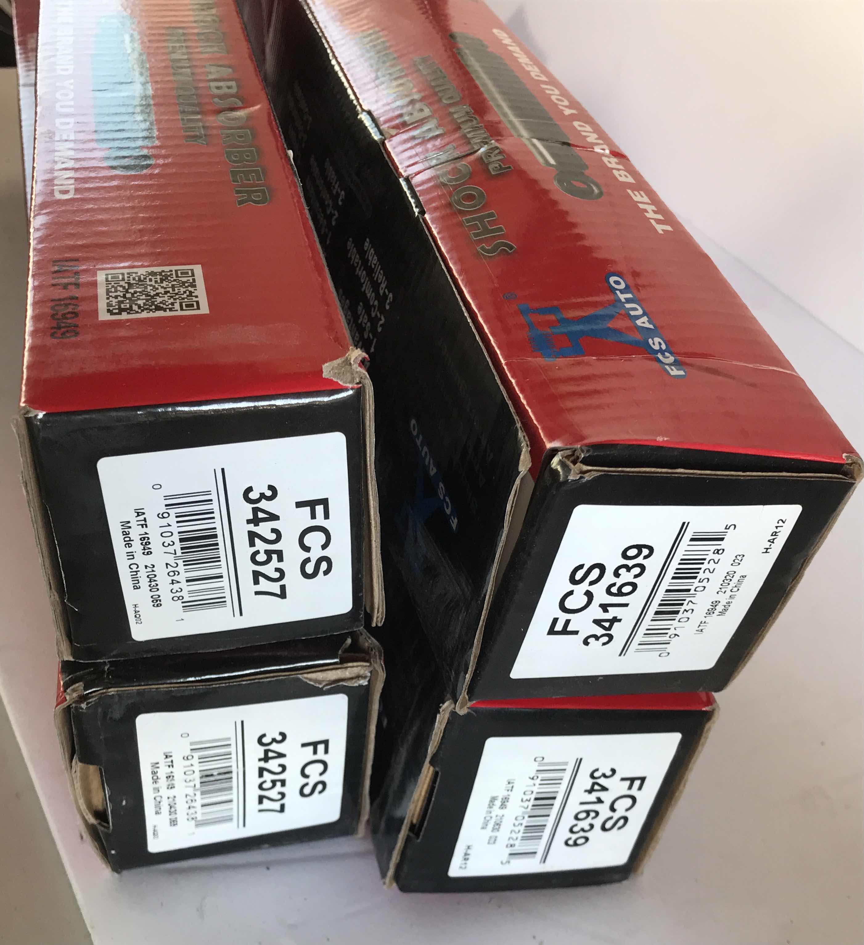 Photo 1 of FCS AUTO SHOCK ABSORBERS # 342527 & #341639