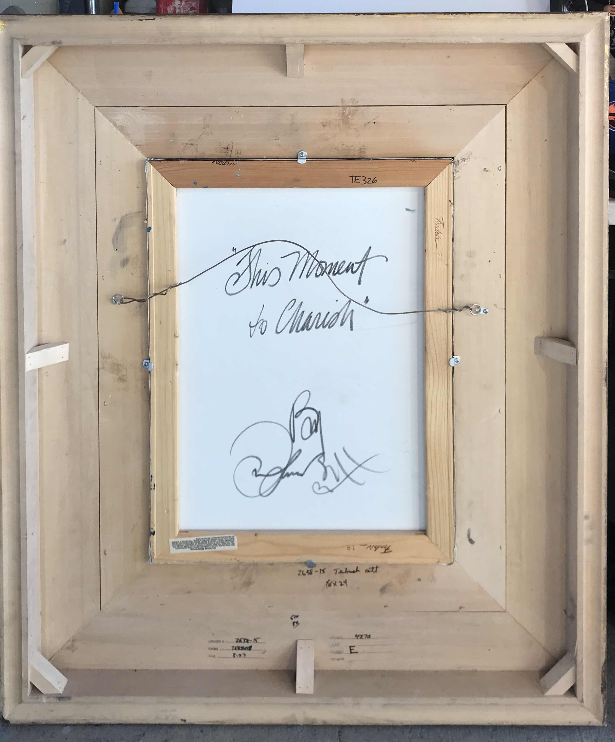 Photo 1 of DALE TERBUSH FRAMED SIGNED ACRYLIC ON BOARD 35”x41”