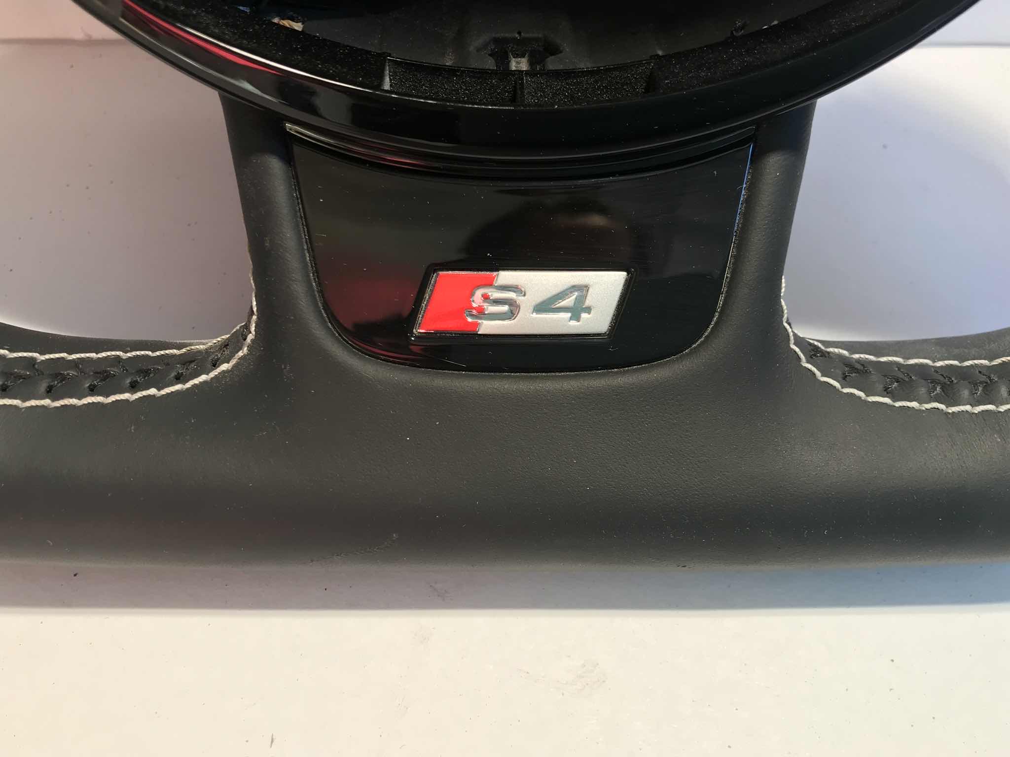 Photo 1 of AUDI S4 BLACK LEATHER WRAPPED STEERING WHEEL