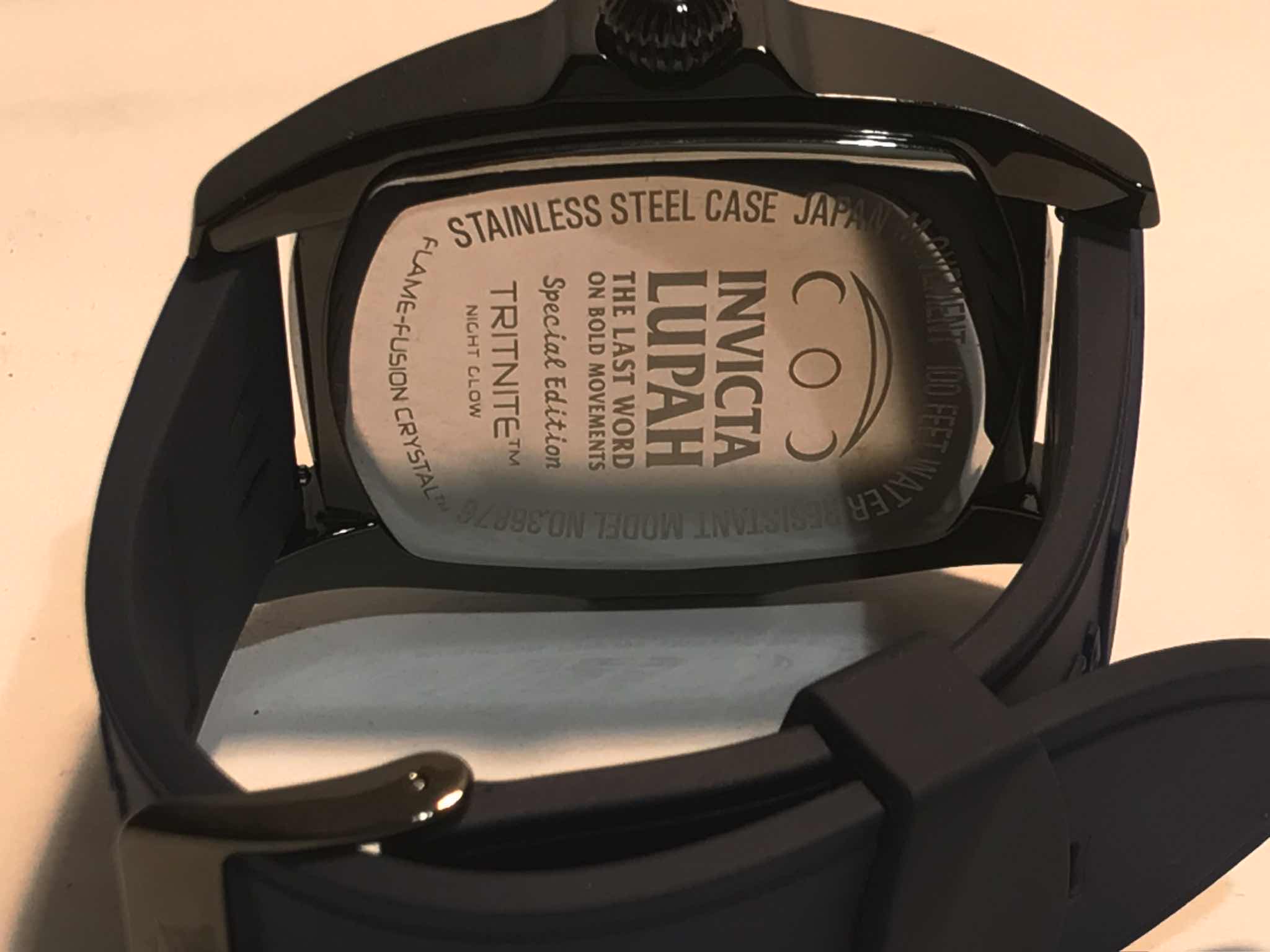 Photo 1 of INVICTA NIB TRITNITE NIGHT CLOW SPECIAL EDITION MENS WATCH