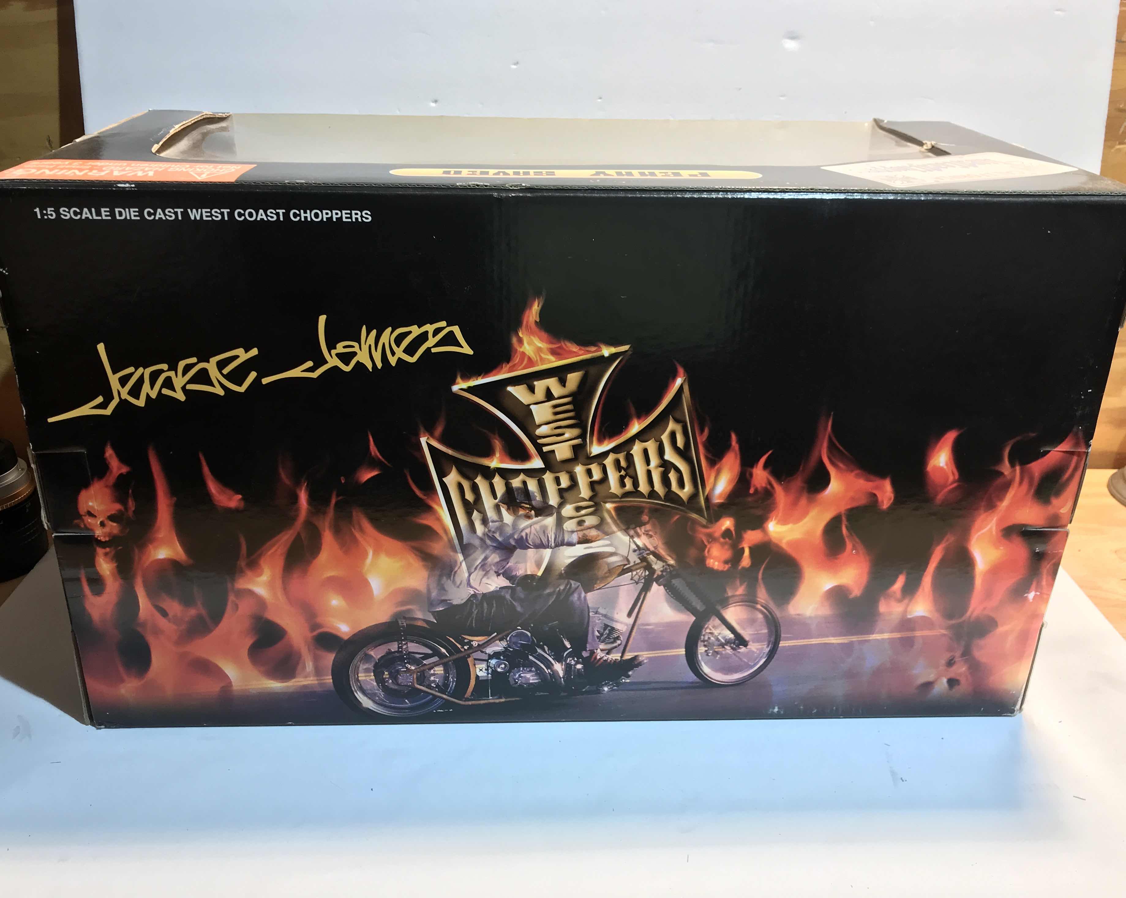 Photo 1 of JESSE JAMES WEST COAST CHOPPERS PENNY SAVED COLLECTIBLE SCALE 1:5