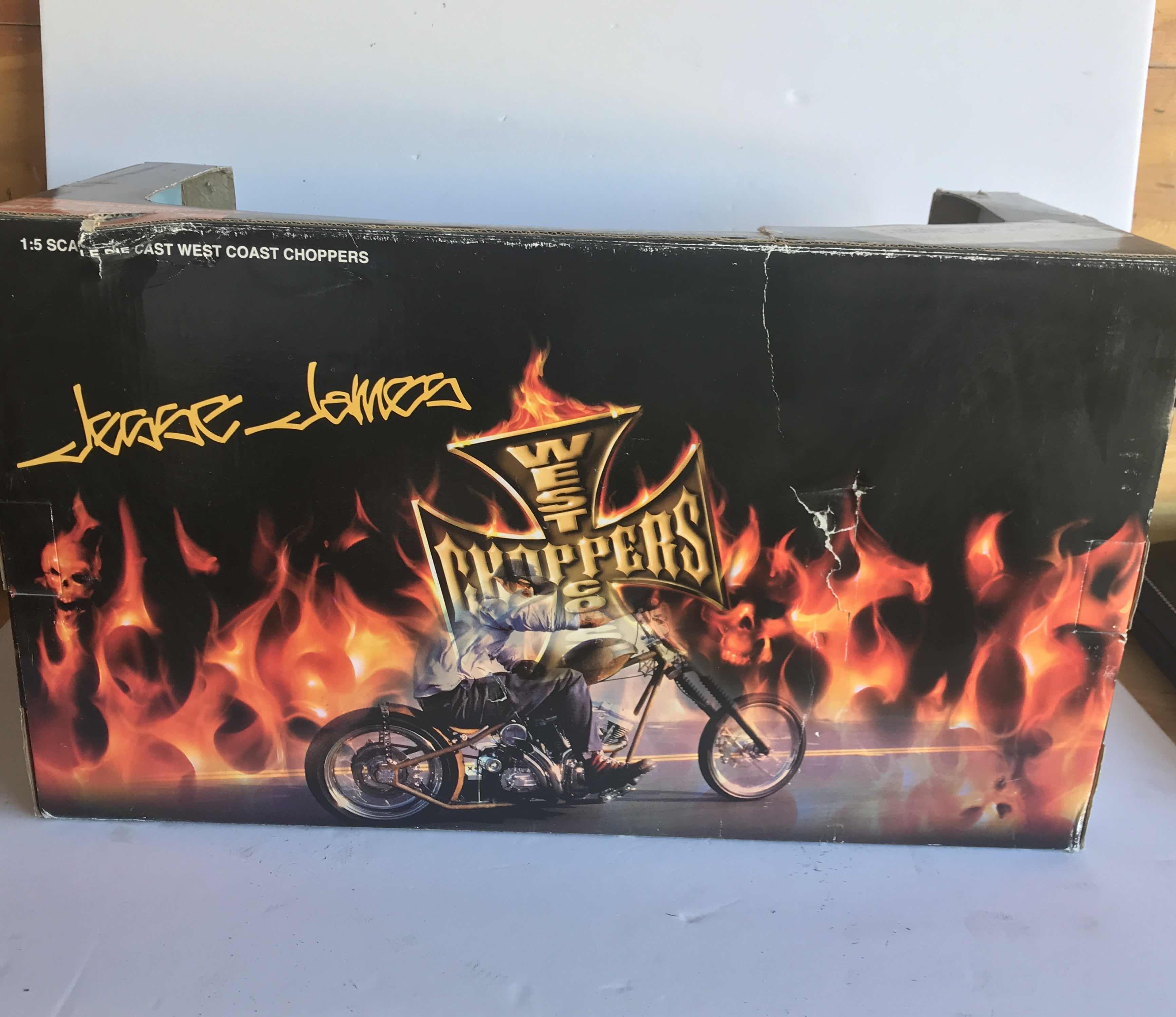 Photo 1 of JESSE JAMES WEST COAST CHOPPERS PENNY SAVED COLLECTIBLE SCALE 1:5