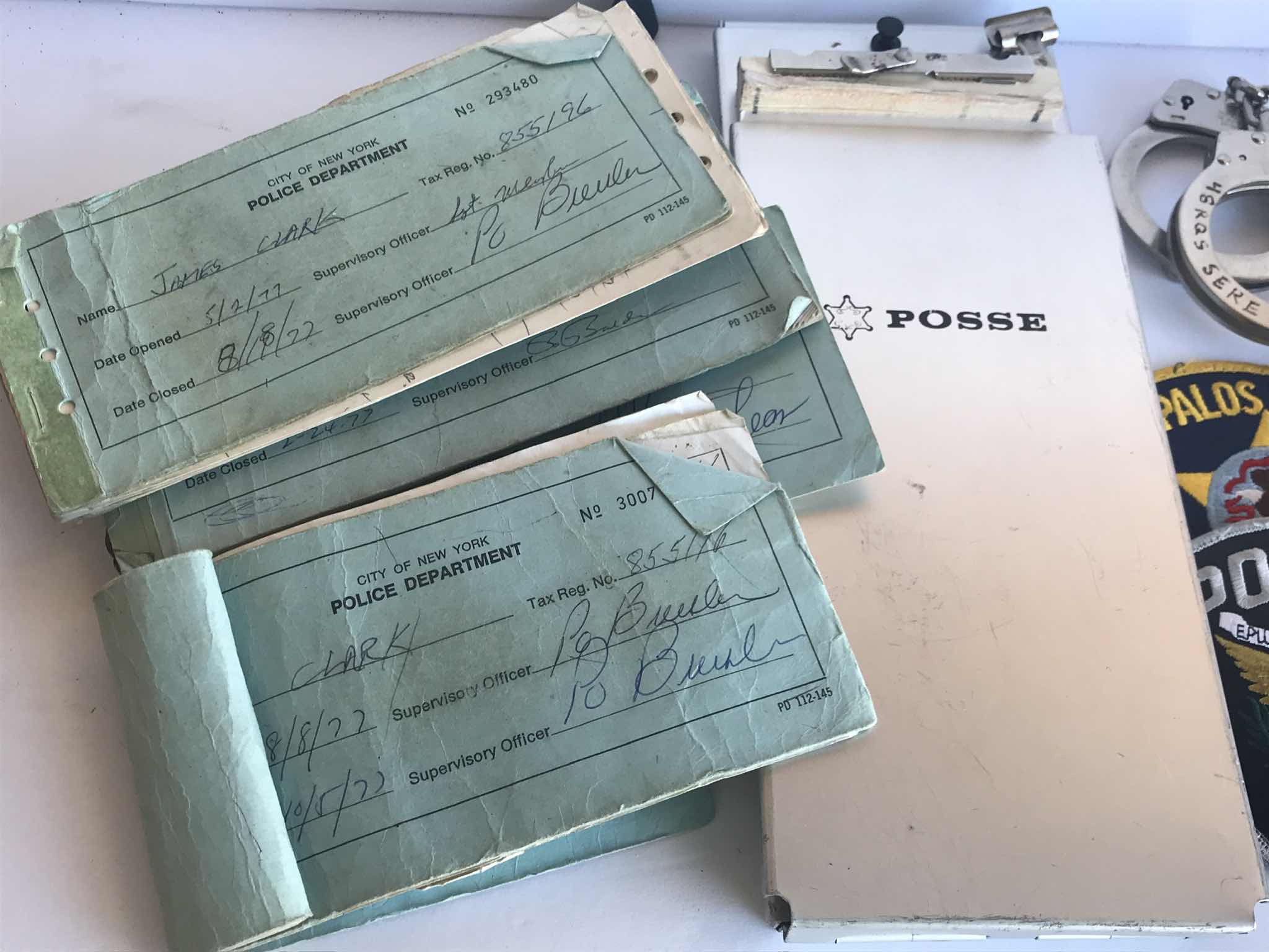 Photo 1 of COLLECTION OF POLICE MEMORABILIA FROM THE NEW YORK POLICE FORCE