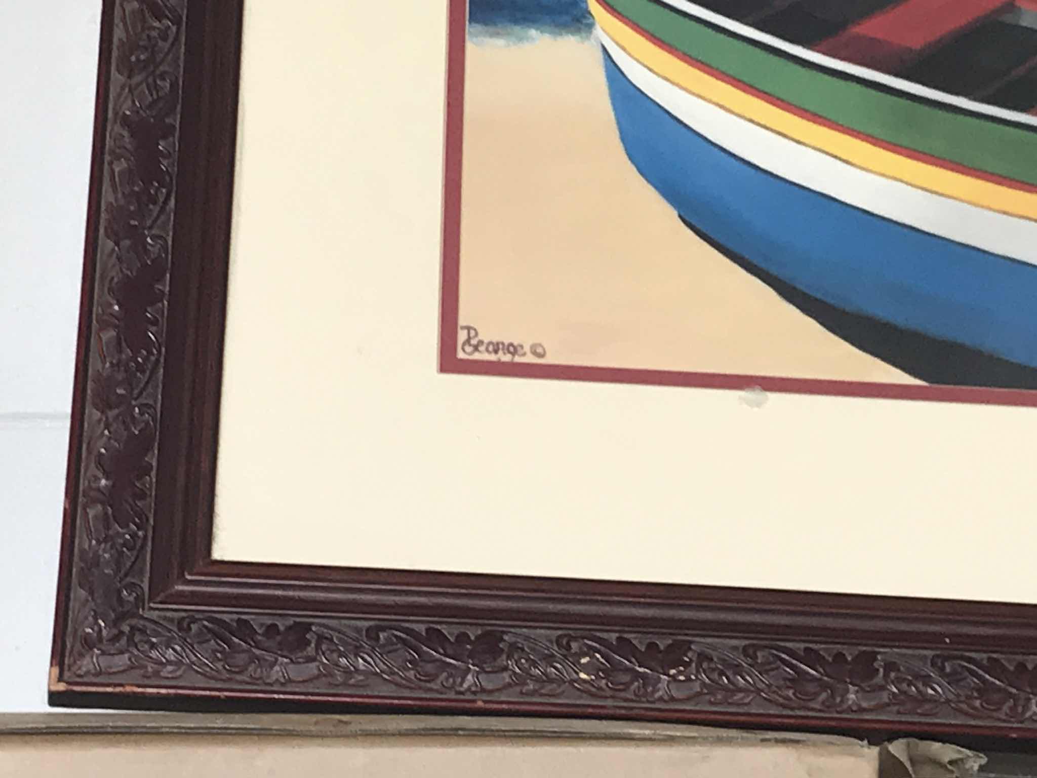 Photo 1 of “BEYOND CAMERA”’ FRAMED ARTWORK BOUGHT FROM SAHARA HOTEL AND CASINO 30” x 44”