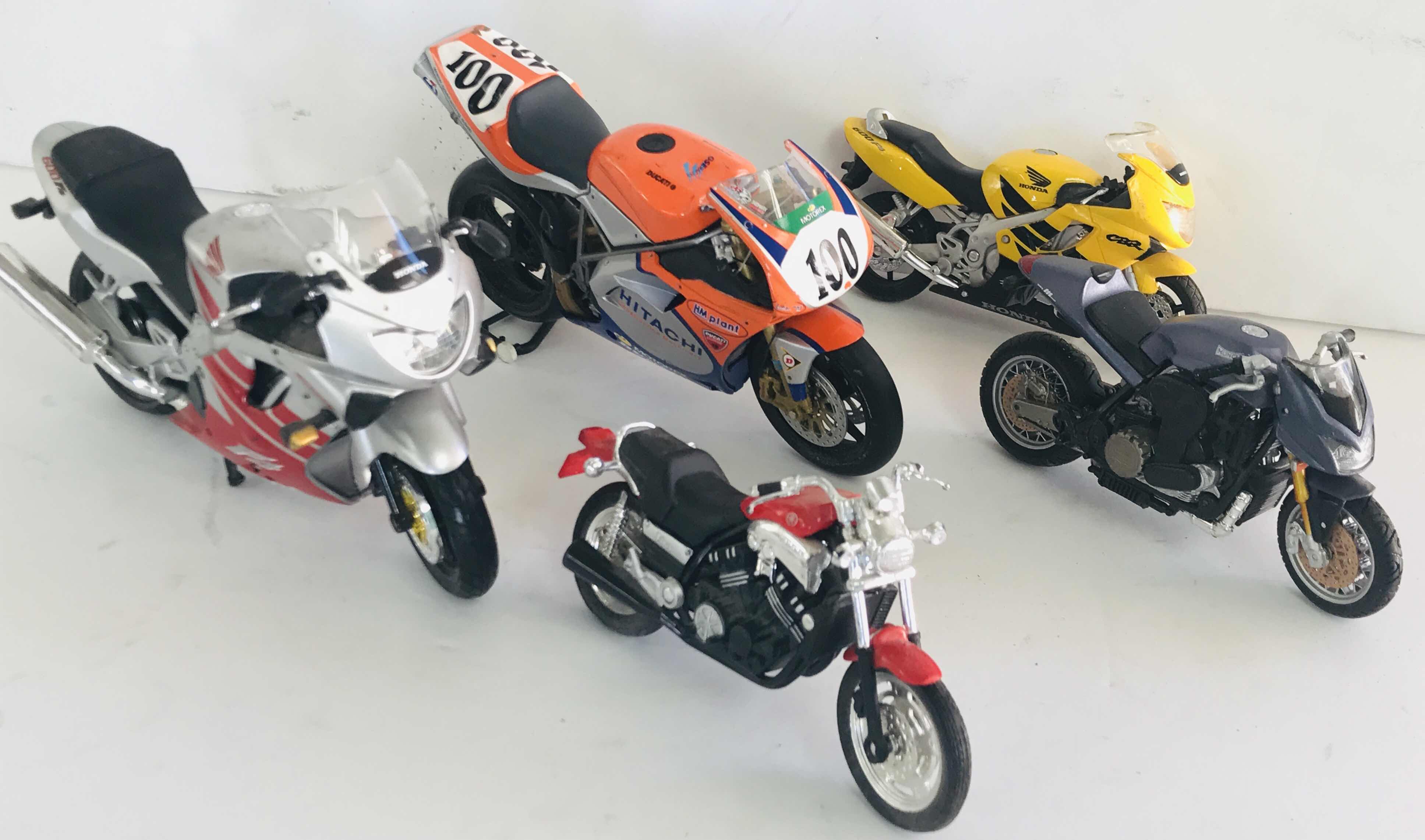 Photo 1 of COLLECTION OF DIE CAST 1:5 SCALE MOTORCYCLES