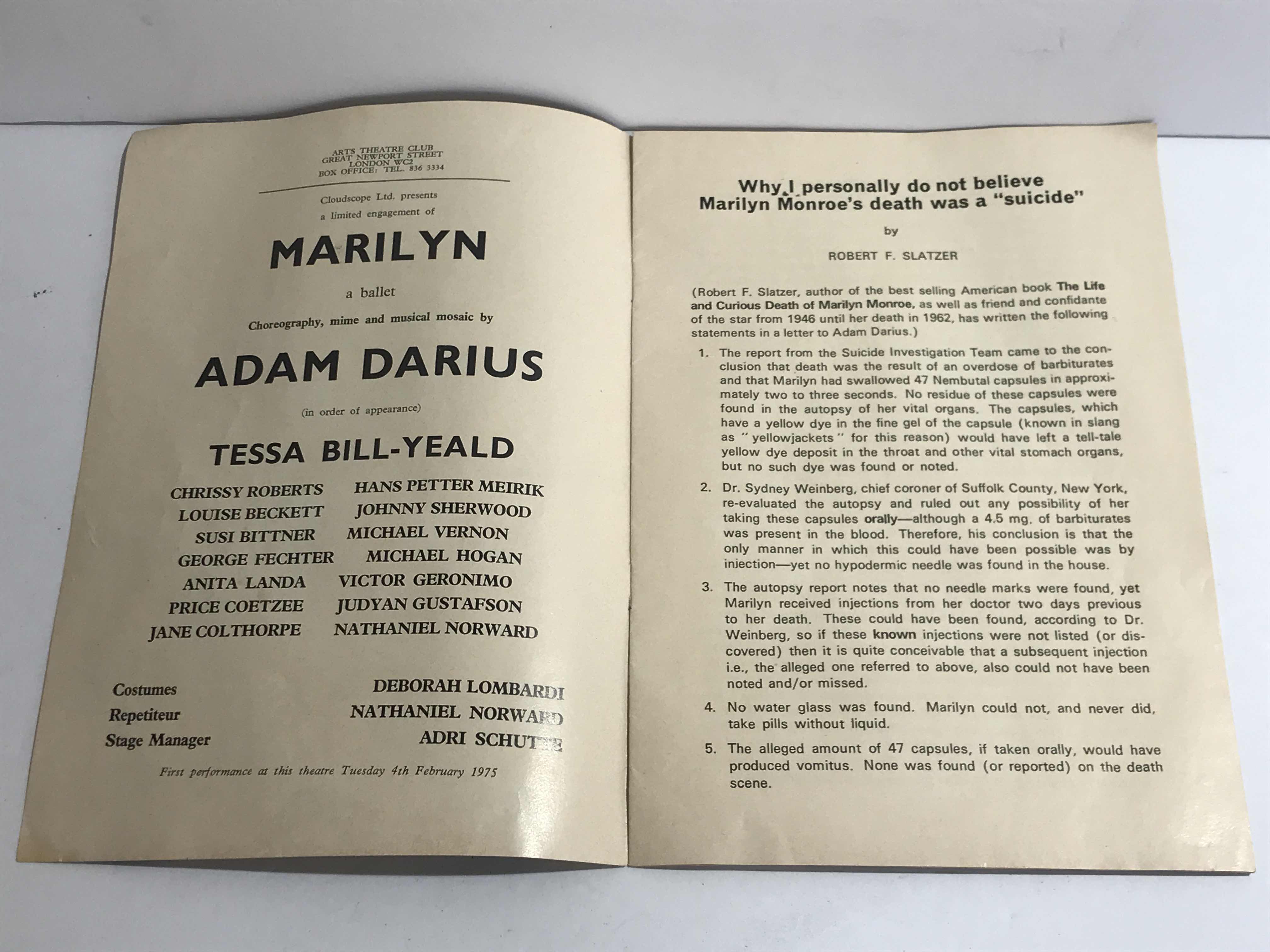 Photo 1 of VERY RARE AUTOGRAPH OF JOE DIMAGGIO AND HEADSHOT OF BEAUTIFUL MARILYN MONROE