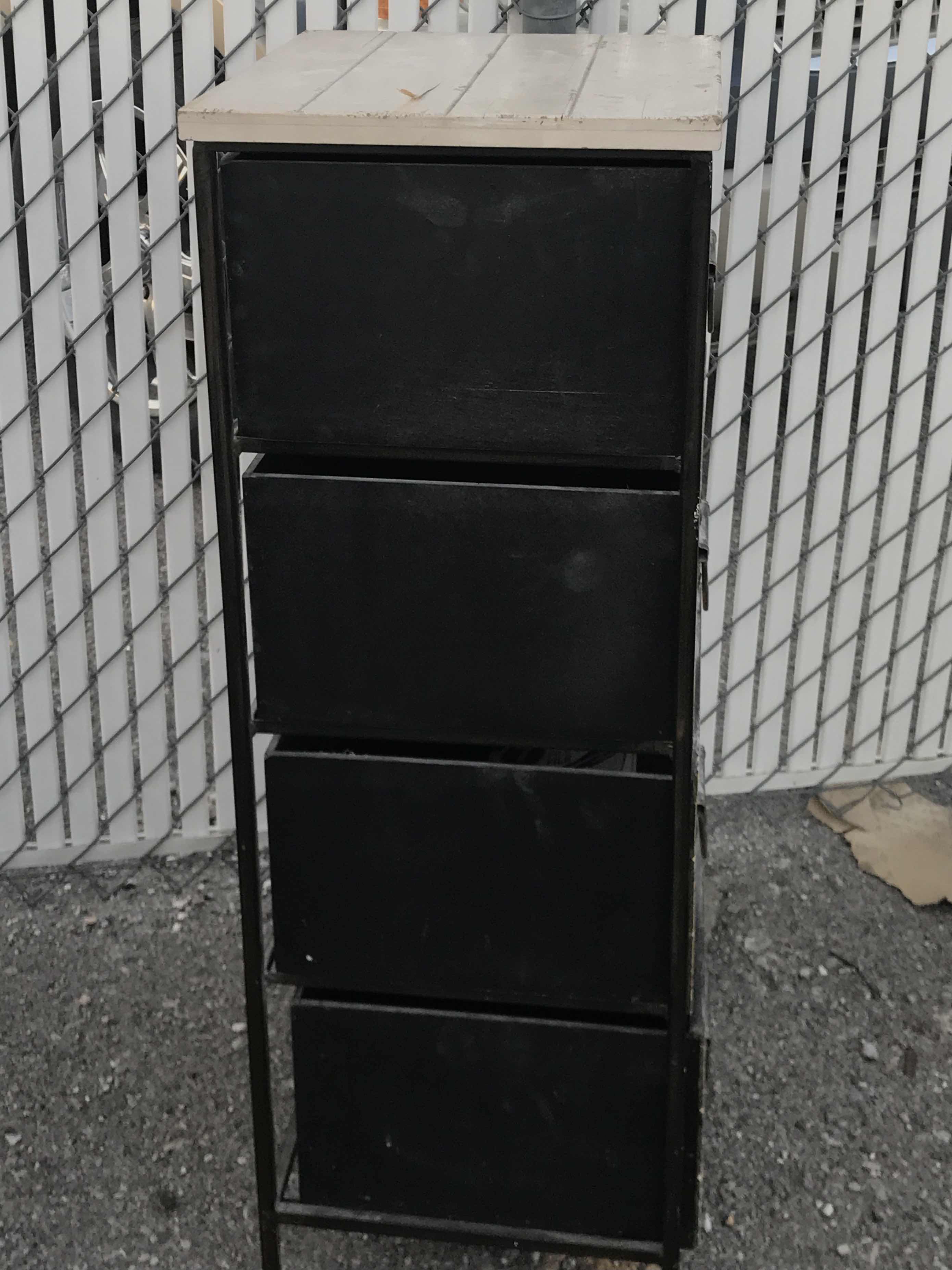 Photo 1 of ORGANIZER/ STORAGE DRAWERS ROLLING CABINET 13”x 13”x 38”