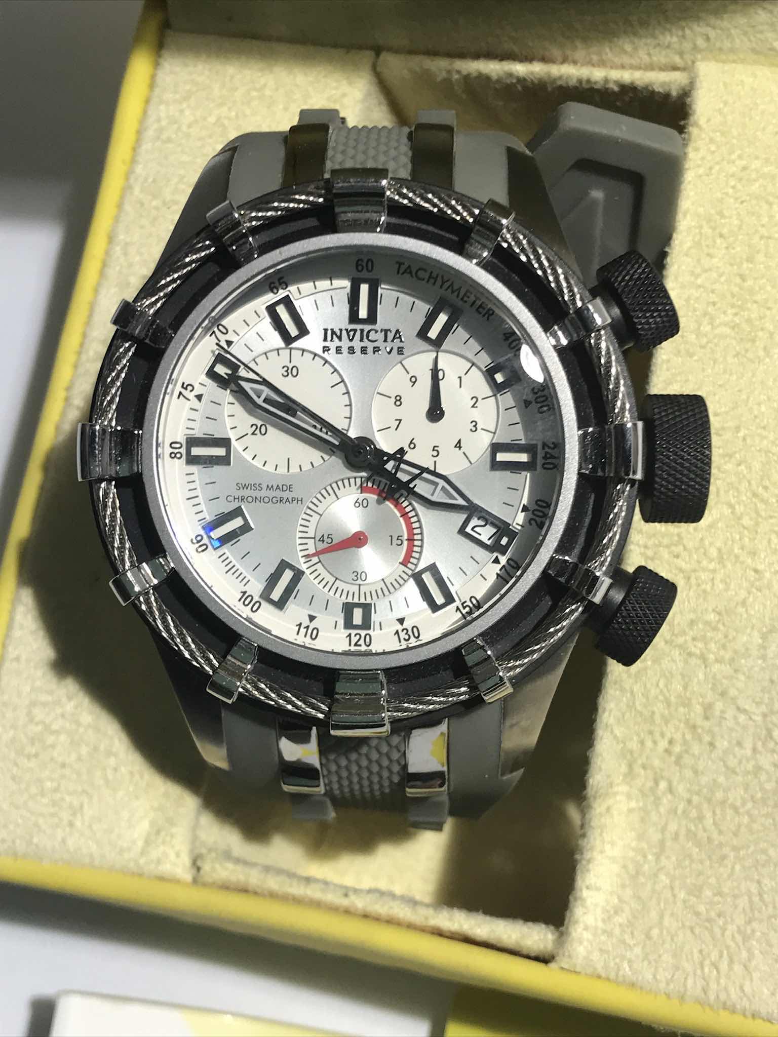 Photo 1 of INVICTA MENS 6434 RESERVE COLLECTION CHRONOGRAPH WATCH NEW IN BOX