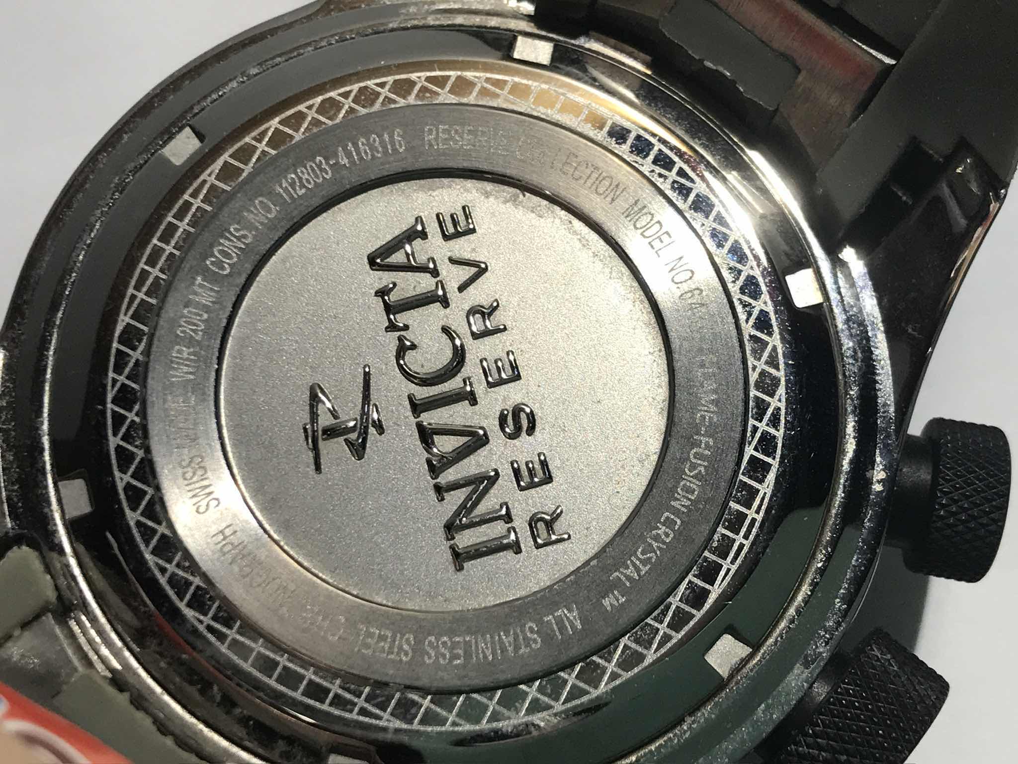 Photo 1 of INVICTA MENS 6434 RESERVE COLLECTION CHRONOGRAPH WATCH NEW IN BOX