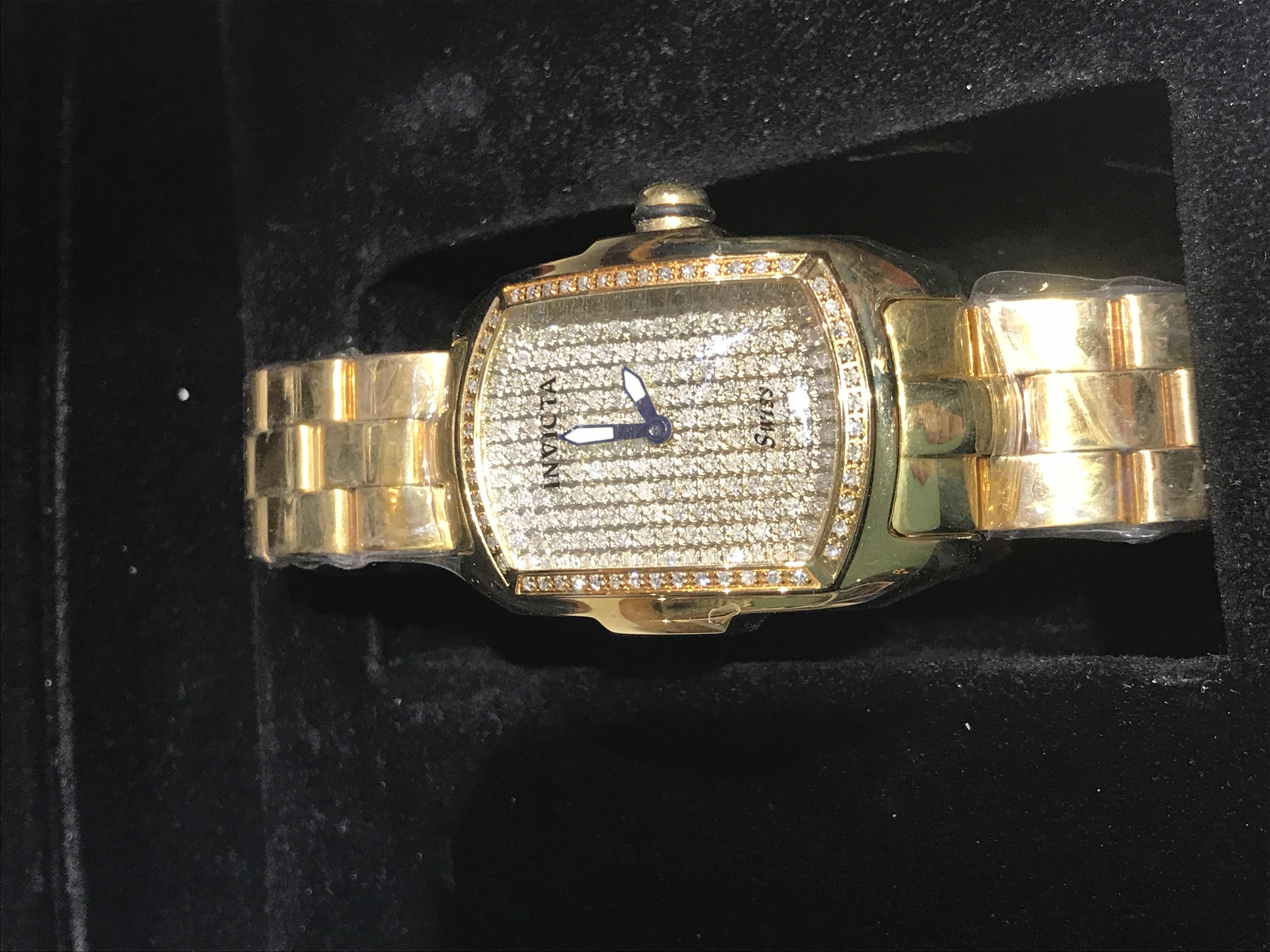 Photo 1 of INVICTA DIAMOND BABY LUPAH WRIST WATCH NEW IN BOX