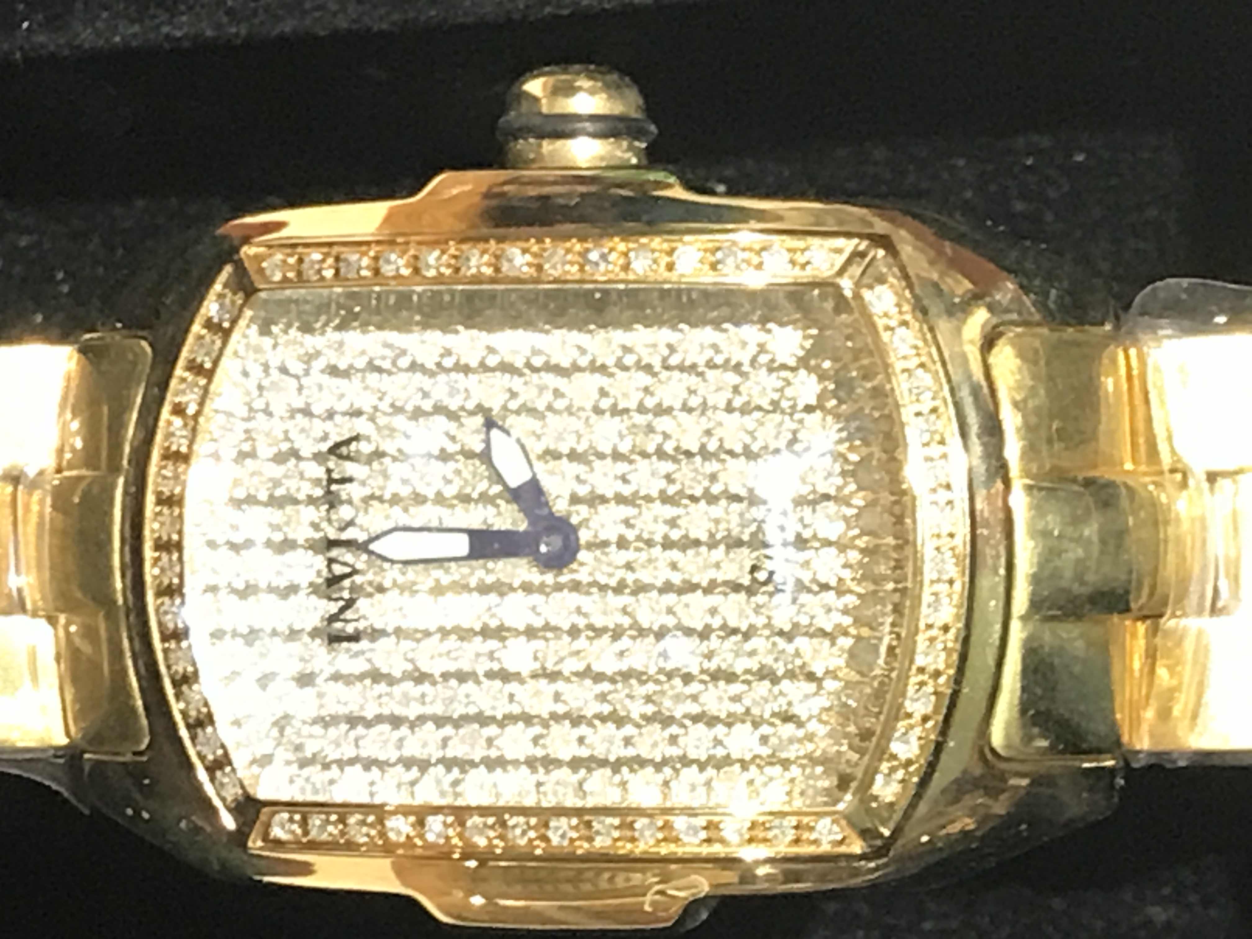 Photo 1 of INVICTA DIAMOND BABY LUPAH WRIST WATCH NEW IN BOX