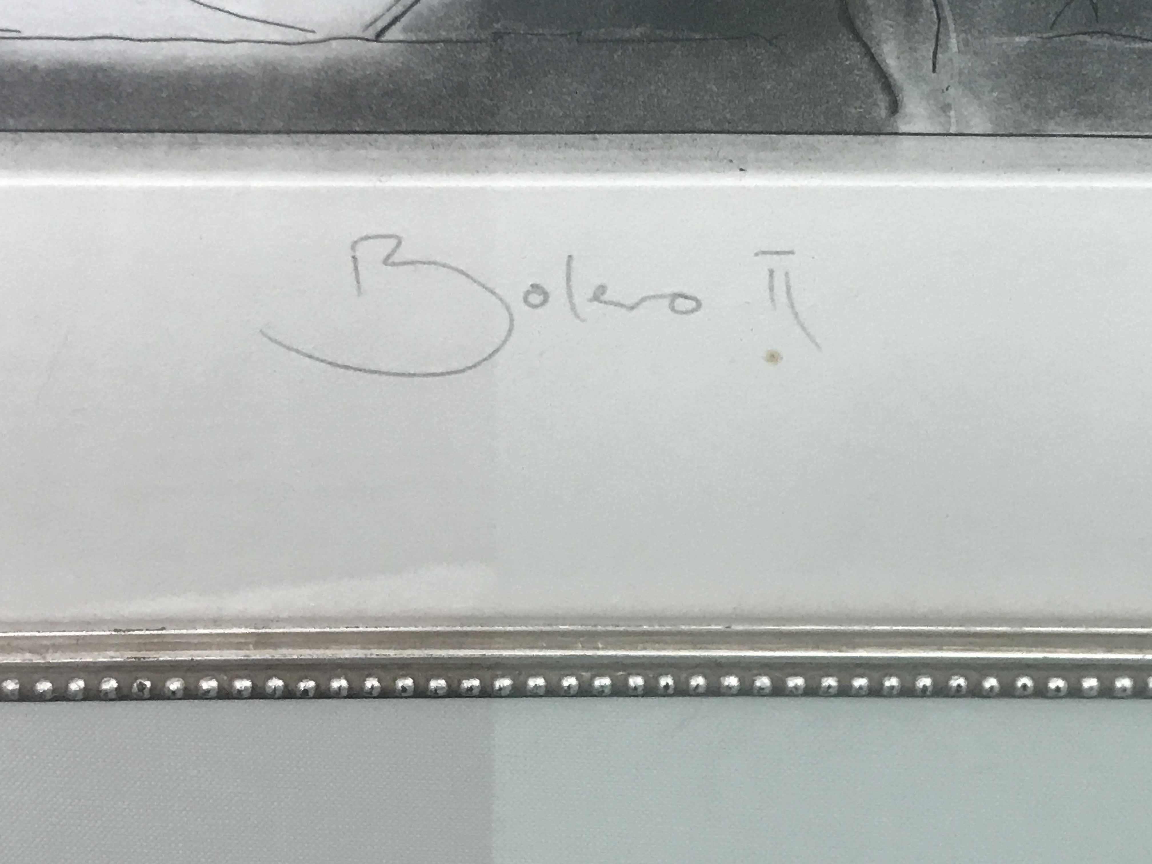 Photo 1 of BEAUTIFUL FRAMED ORIGINAL NUMBERED & SIGNED BY ARTIST JURGEN GORG-BOLERO II 27” x 31”