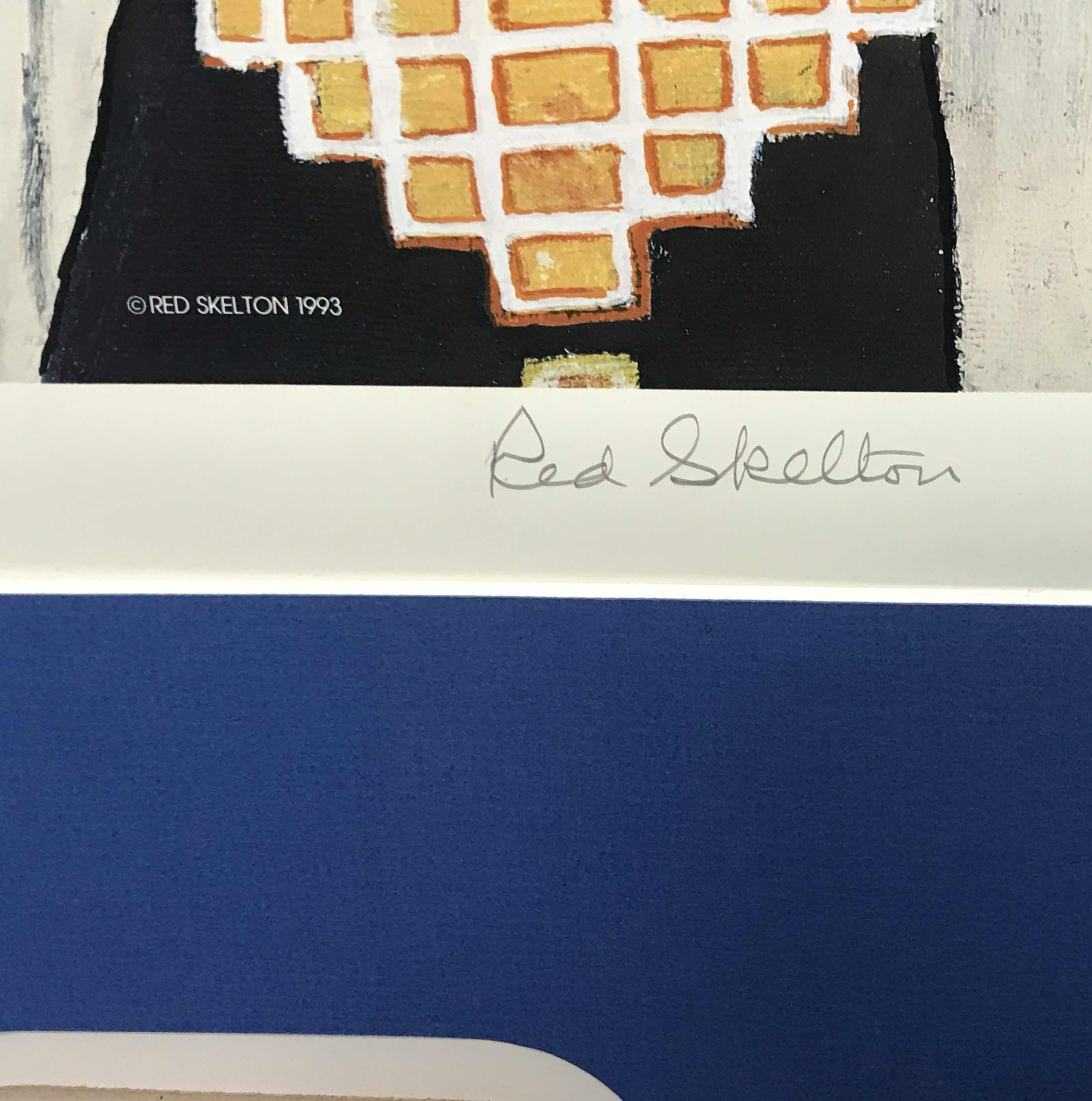 Photo 1 of RED SKELTON 1993 FRAMED AND SIGNED BY ARTIST NUMBERED 682/999 30” x 42”