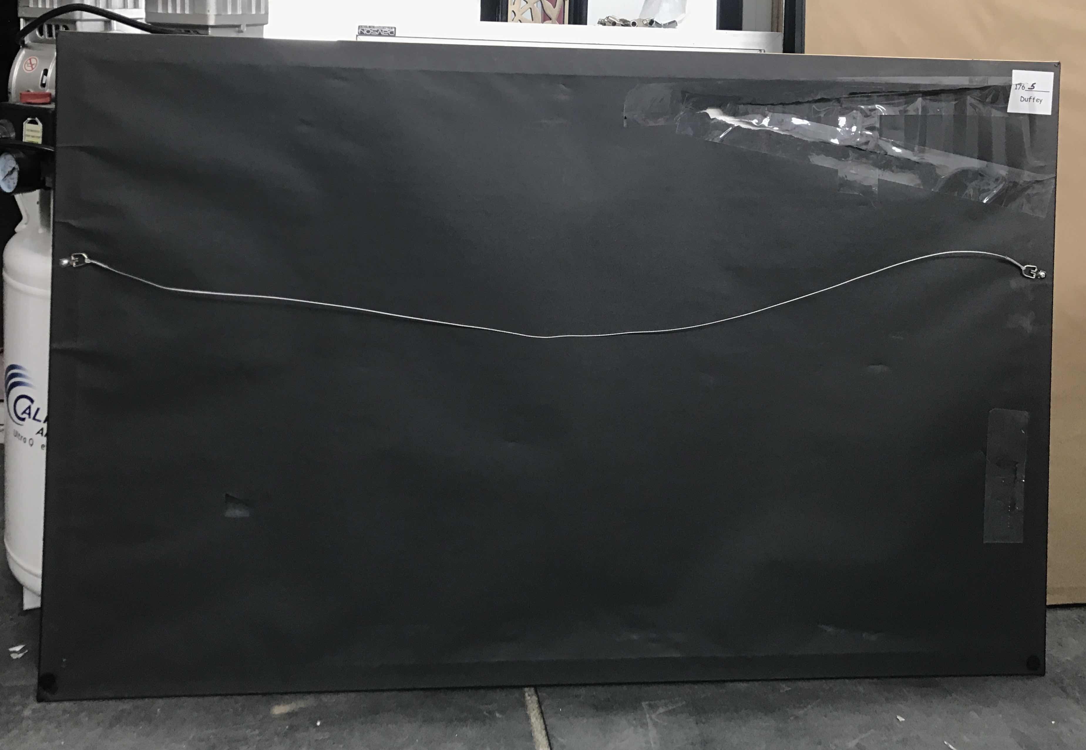 Photo 1 of MOHAN SANDARESAN WEAVED ARTWORK FRAMED AND SIGNED 45” x 29”